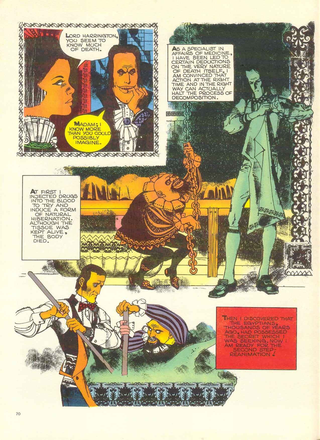 Read online Dracula (1971) comic -  Issue #4 - 12