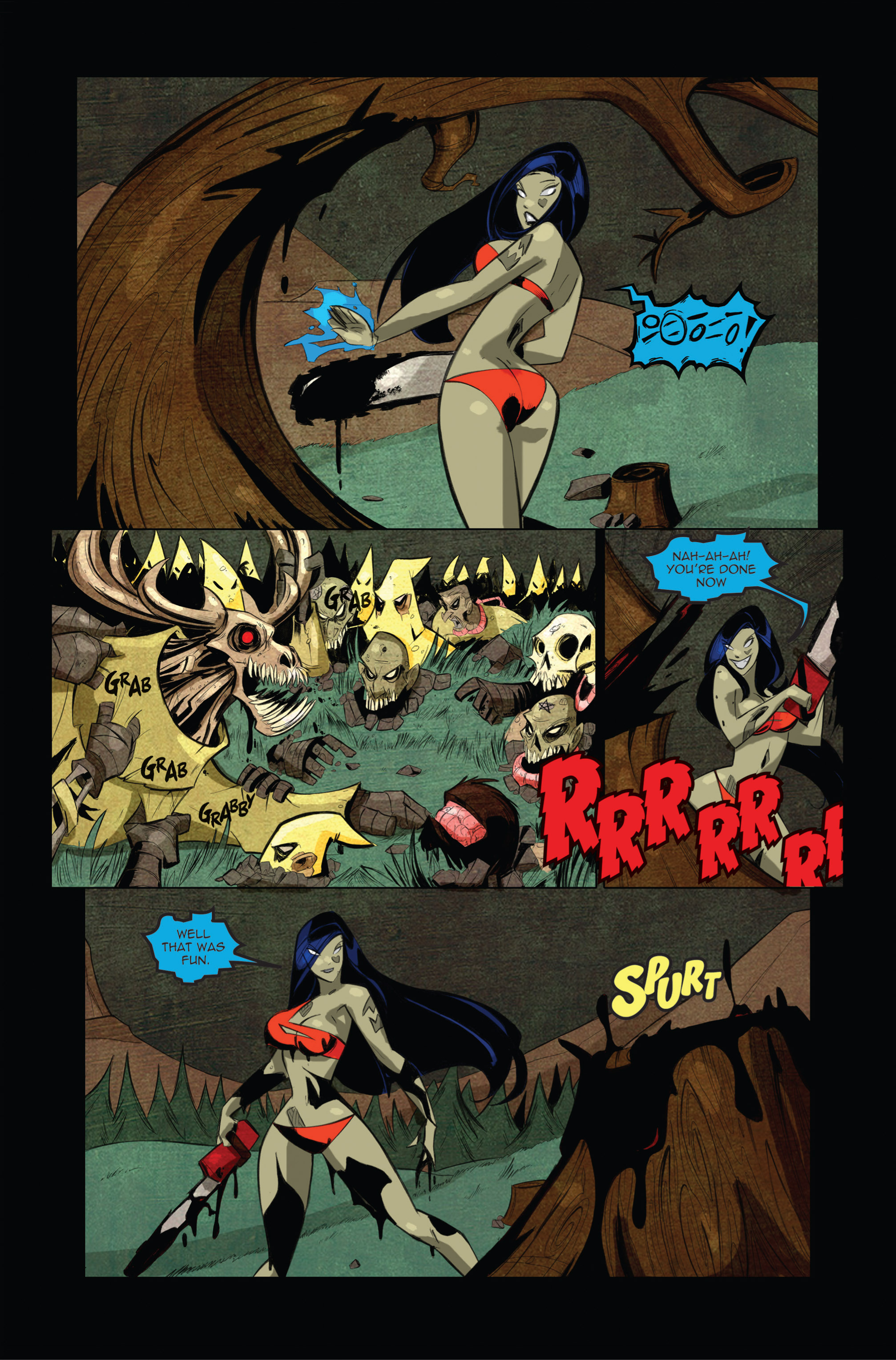 Read online Zombie Tramp (2014) comic -  Issue #15 - 22