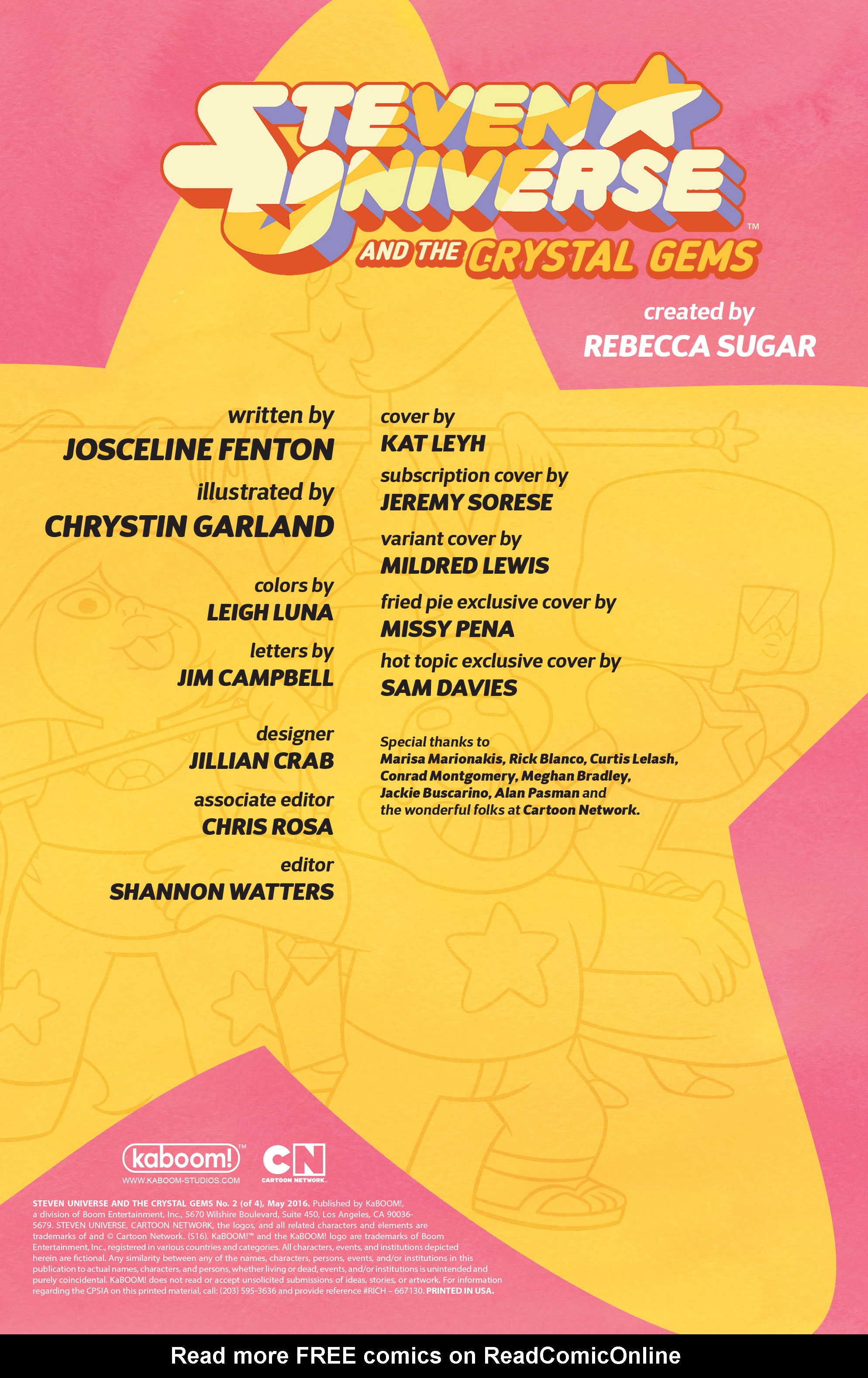 Read online Steven Universe and the Crystal Gems comic -  Issue #2 - 2
