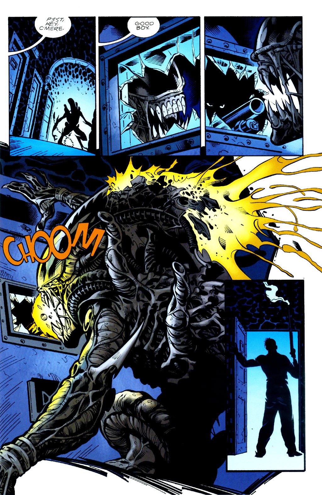Read online Batman/Aliens II comic -  Issue #2 - 34
