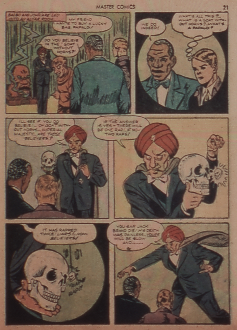 Read online Master Comics comic -  Issue #39 - 21