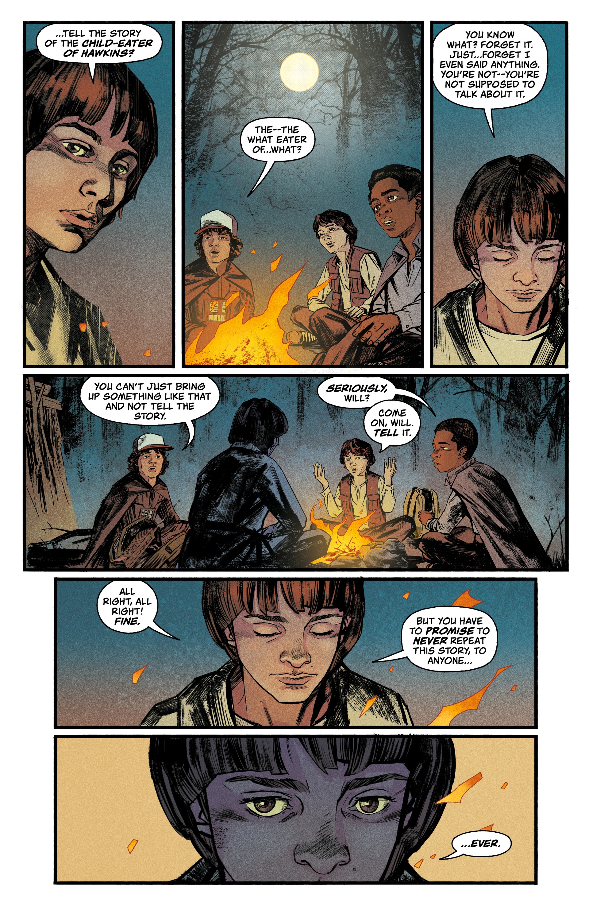 Read online Stranger Things Holiday Specials comic -  Issue # TPB - 10