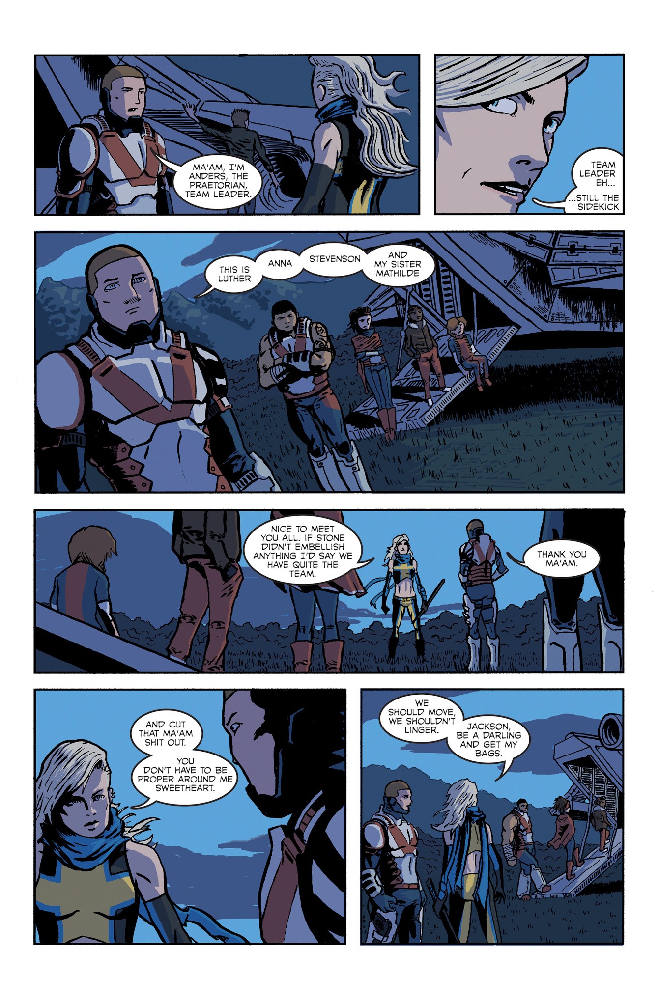 Read online 2085: Imperium Contingency comic -  Issue # TPB - 51