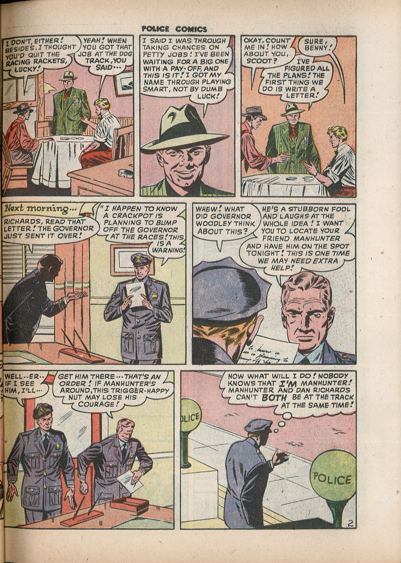 Read online Police Comics comic -  Issue #86 - 43