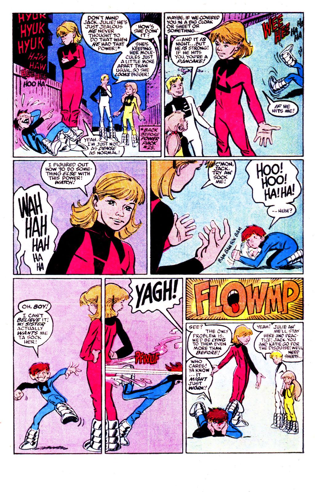 Read online Power Pack (1984) comic -  Issue #33 - 15