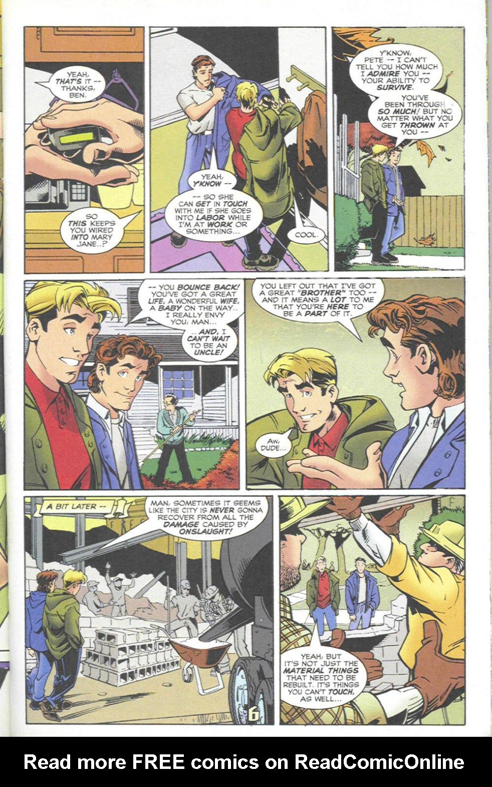 Read online The Sensational Spider-Man (1996) comic -  Issue #11 - 7