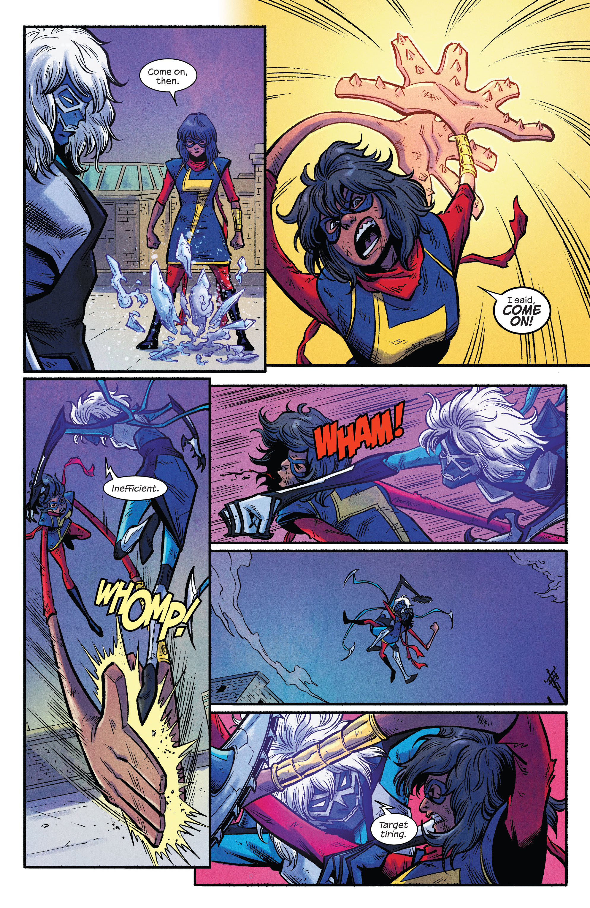 Read online Magnificent Ms. Marvel comic -  Issue #18 - 21