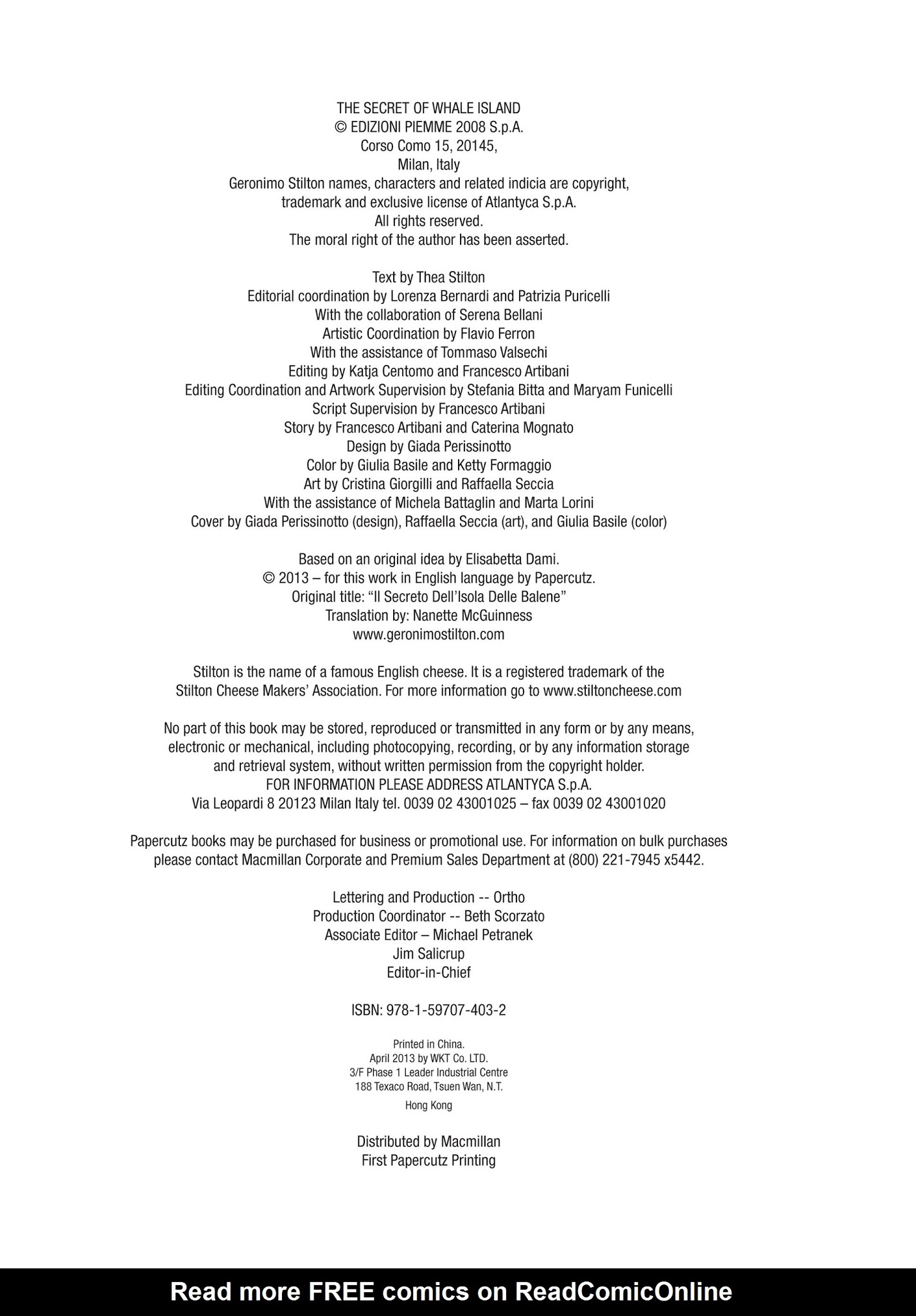 Read online Thea Stilton comic -  Issue # TPB 1 - 5