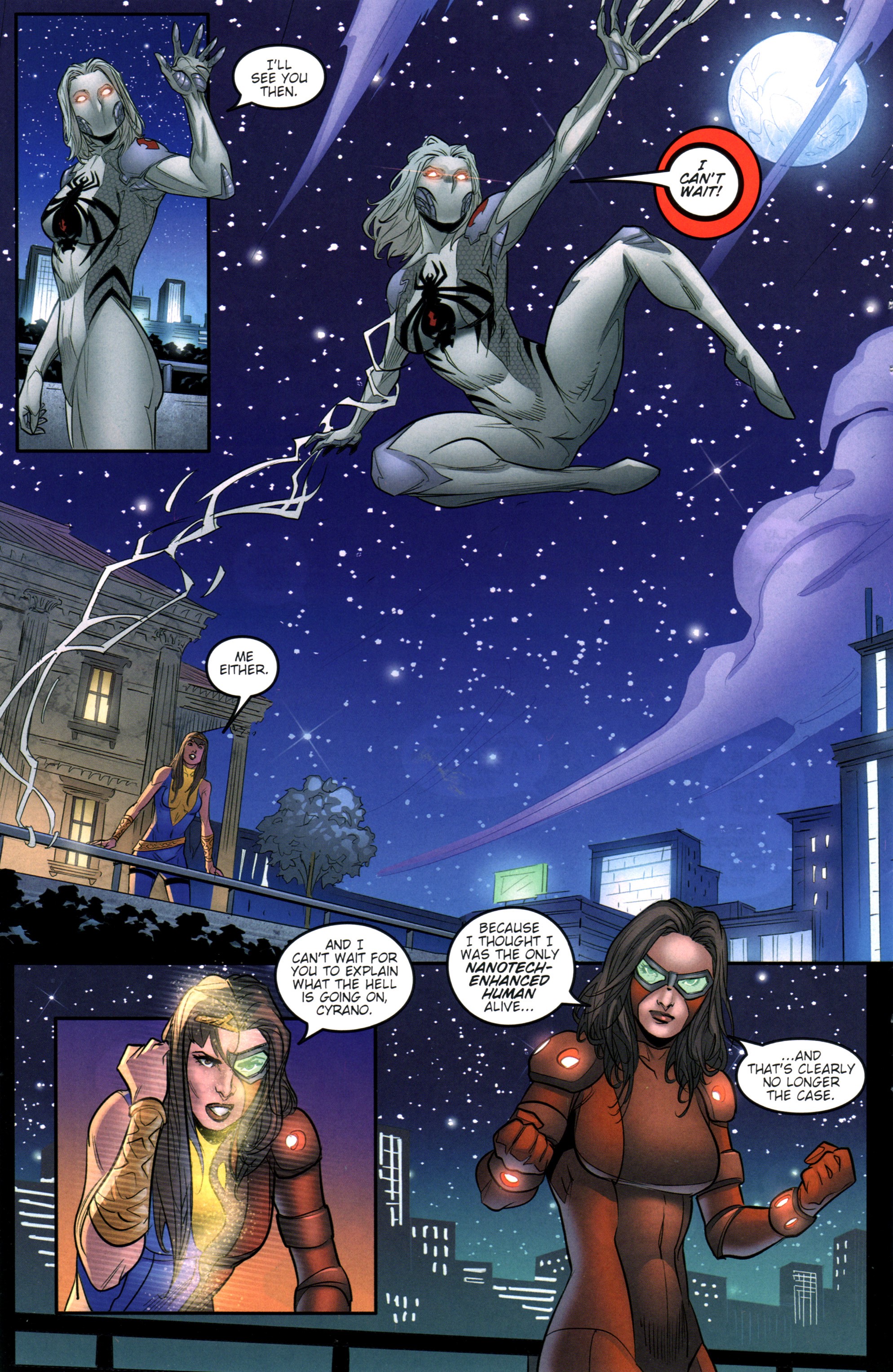 Read online White Widow comic -  Issue #3 - 28