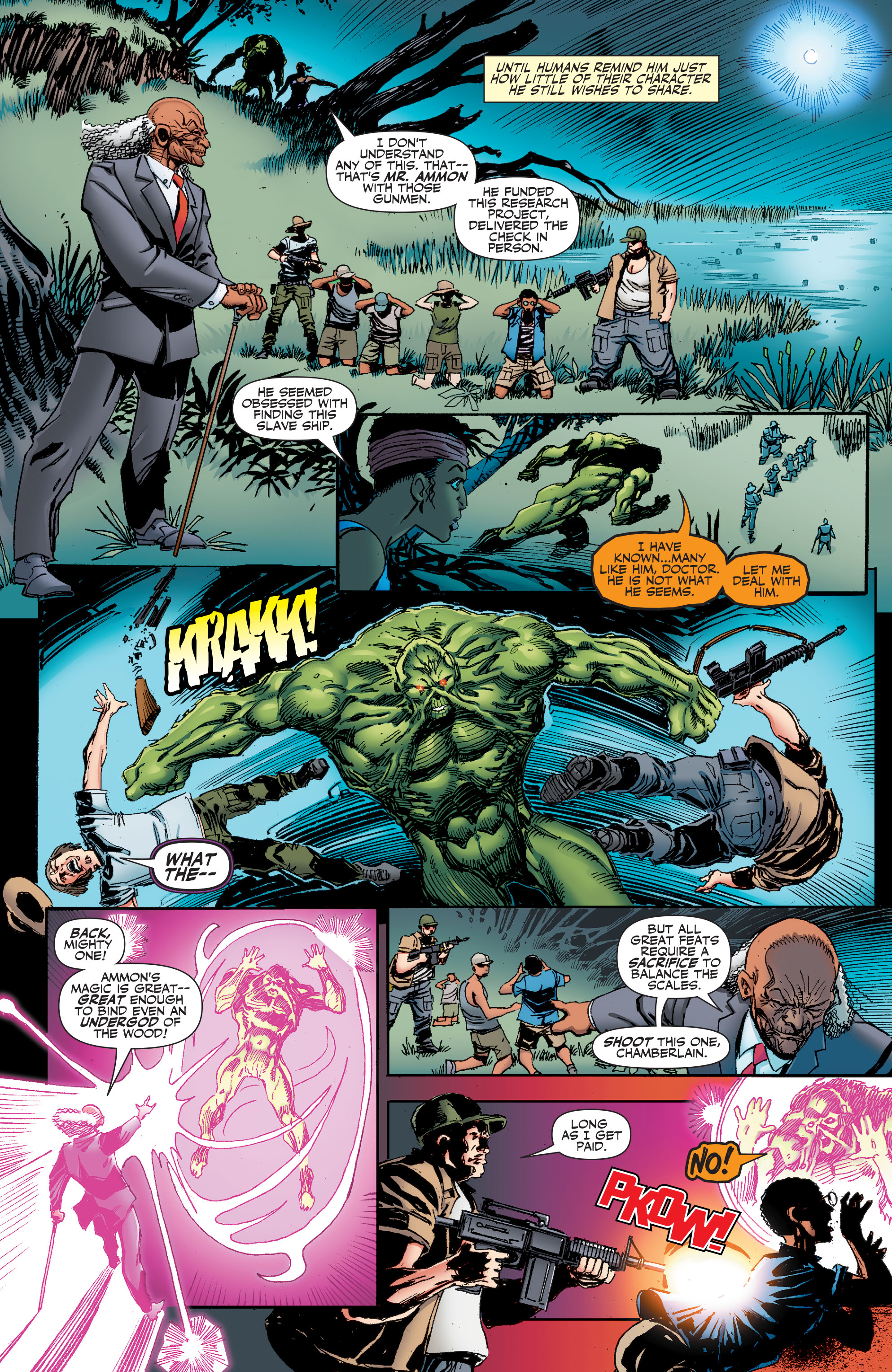 Read online Swamp Thing: New Roots comic -  Issue #7 - 12