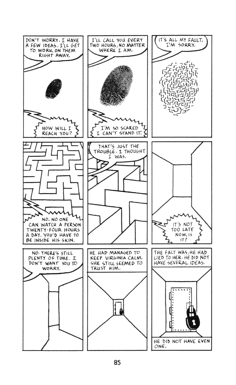 Read online Neon Lit: Paul Auster's City of Glass comic -  Issue # TPB (Part 1) - 91