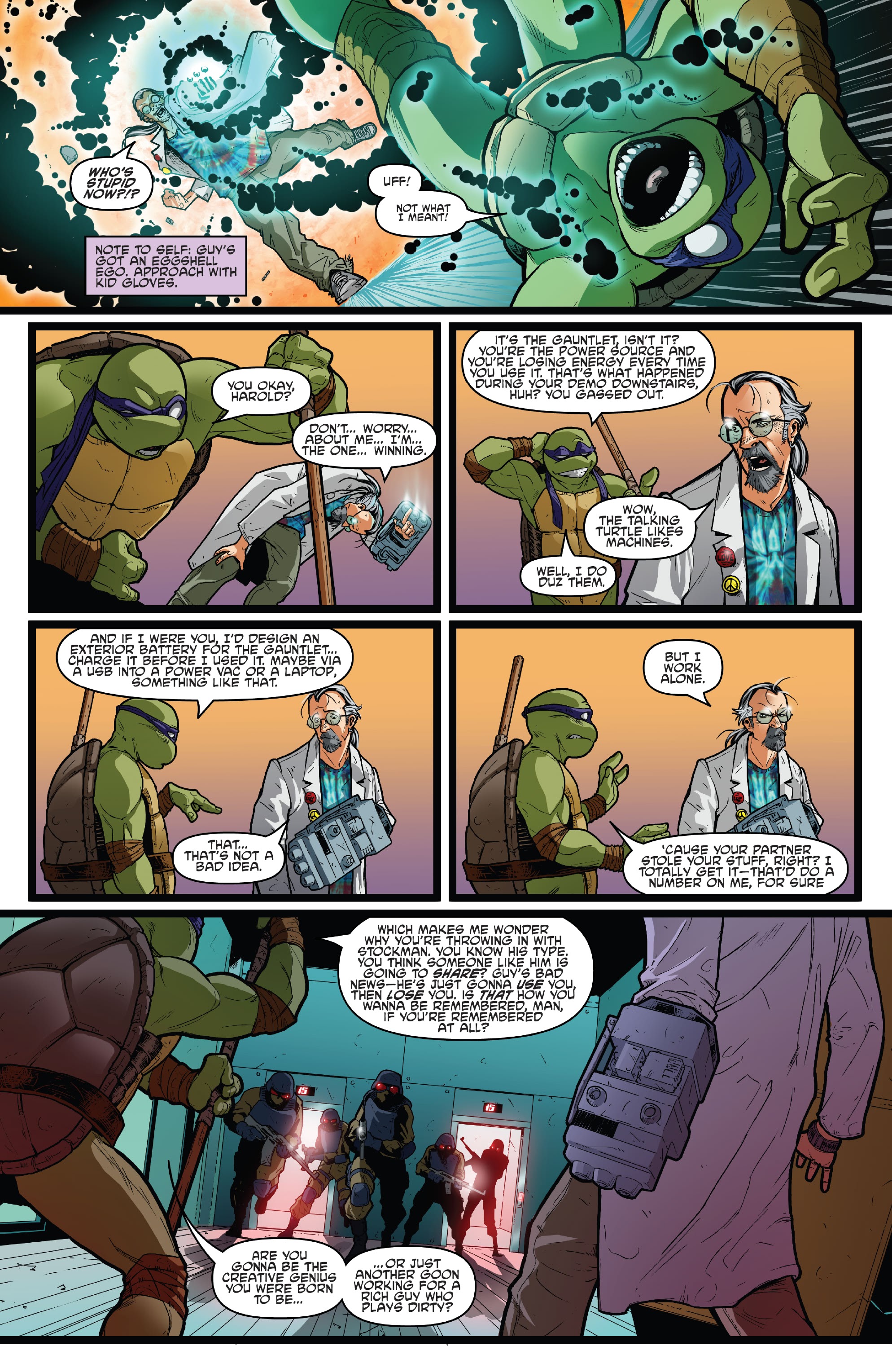 Read online Teenage Mutant Ninja Turtles: Best Of comic -  Issue # Donatello - 49