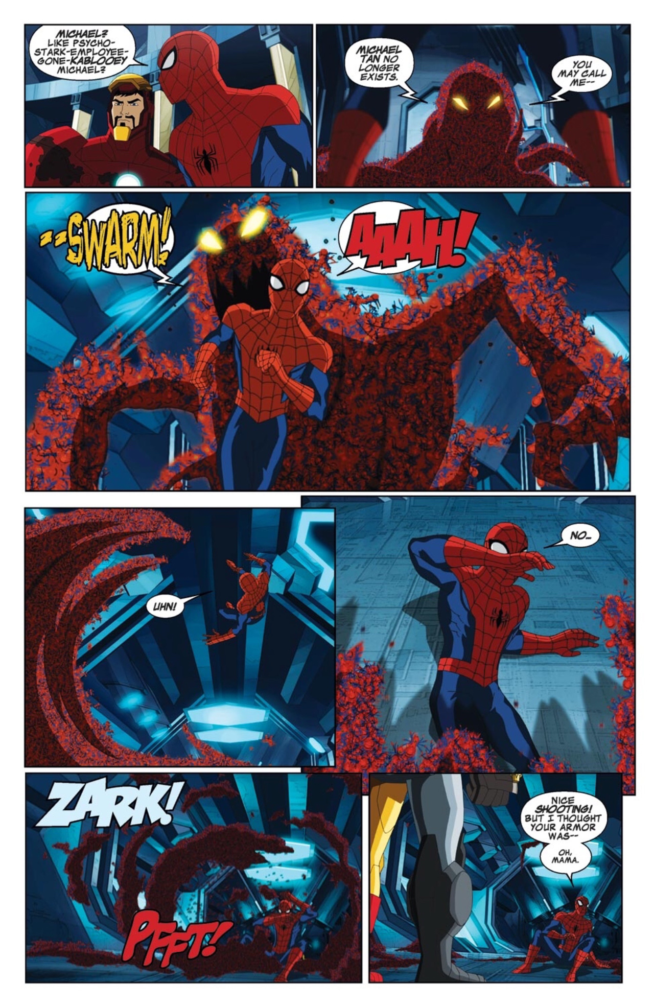 Read online Marvel Universe Ultimate Spider-Man: Web Warriors comic -  Issue #3 - 15