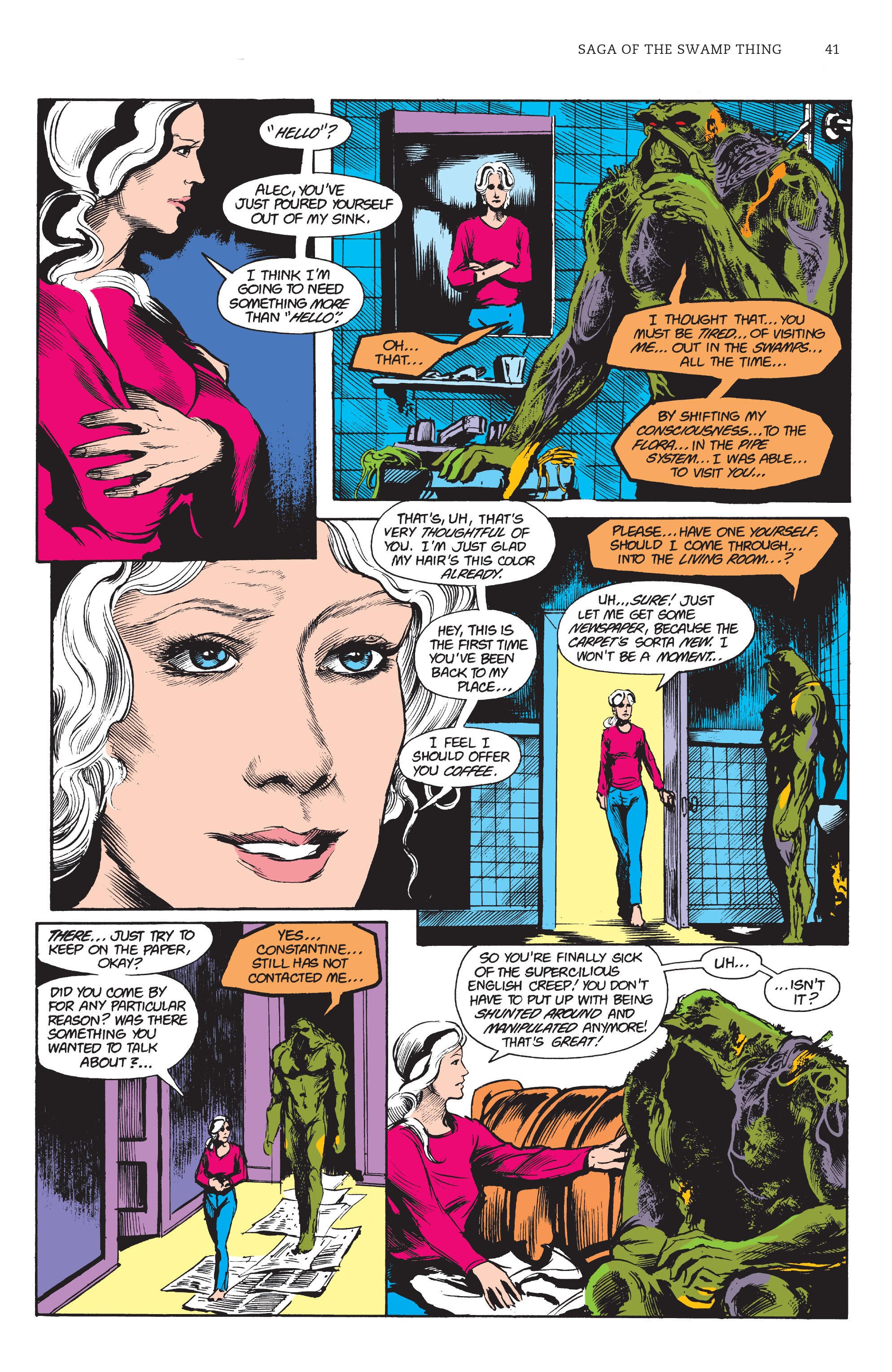 Read online Saga of the Swamp Thing comic -  Issue # TPB 4 (Part 1) - 37
