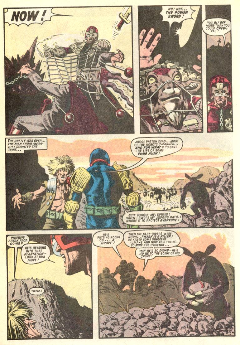 Read online Judge Dredd (1983) comic -  Issue #6 - 31