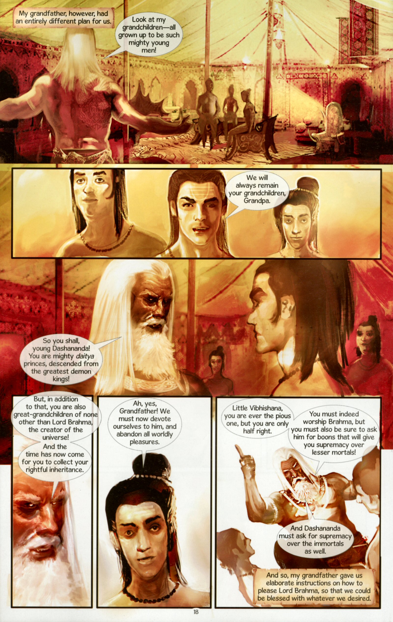 Read online Ravana: Roar of the Demon King comic -  Issue # Full - 22