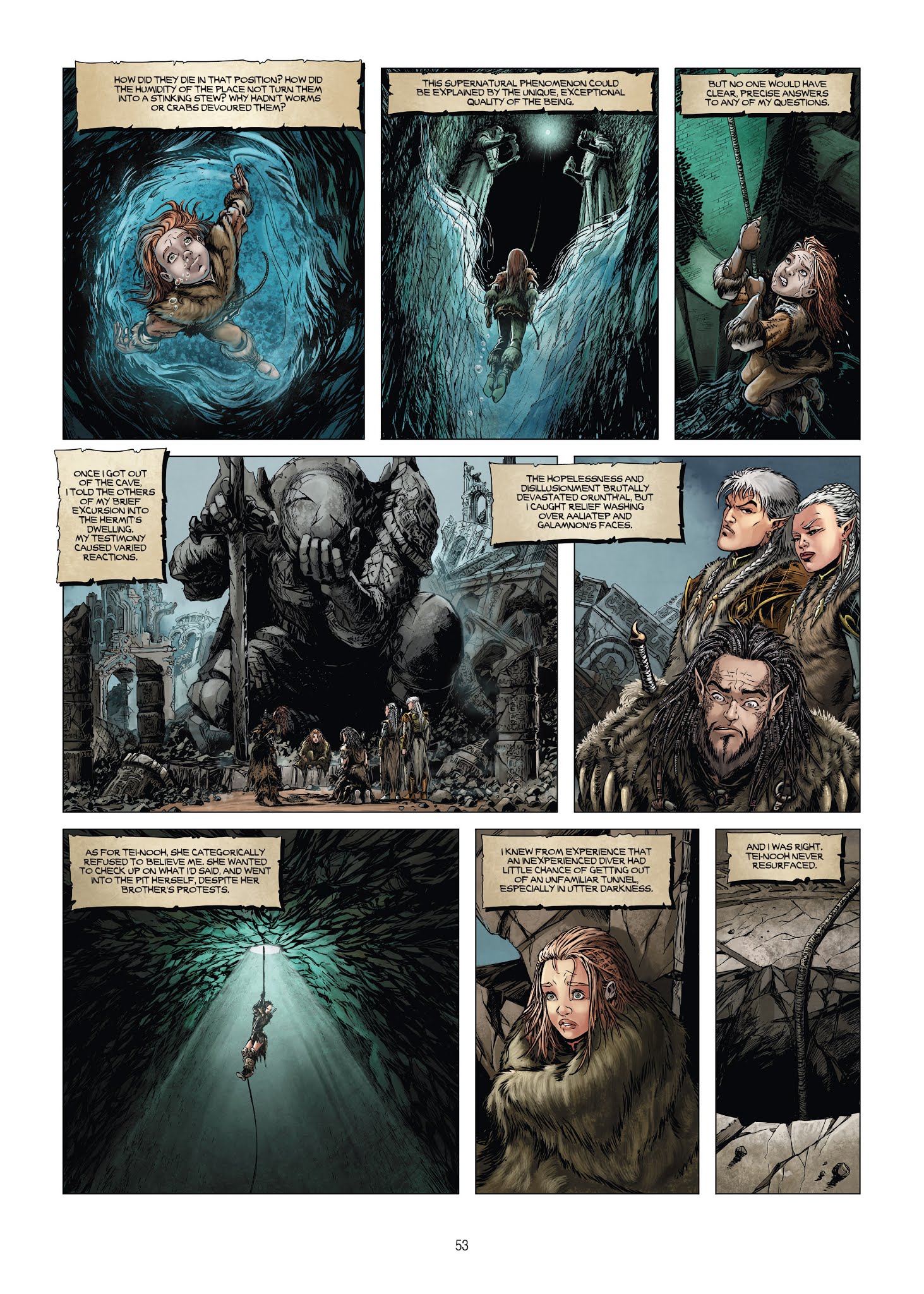 Read online Elves comic -  Issue #19 - 53