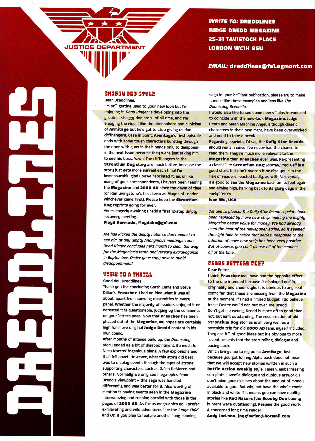 Read online Judge Dredd Megazine (vol. 3) comic -  Issue #68 - 26
