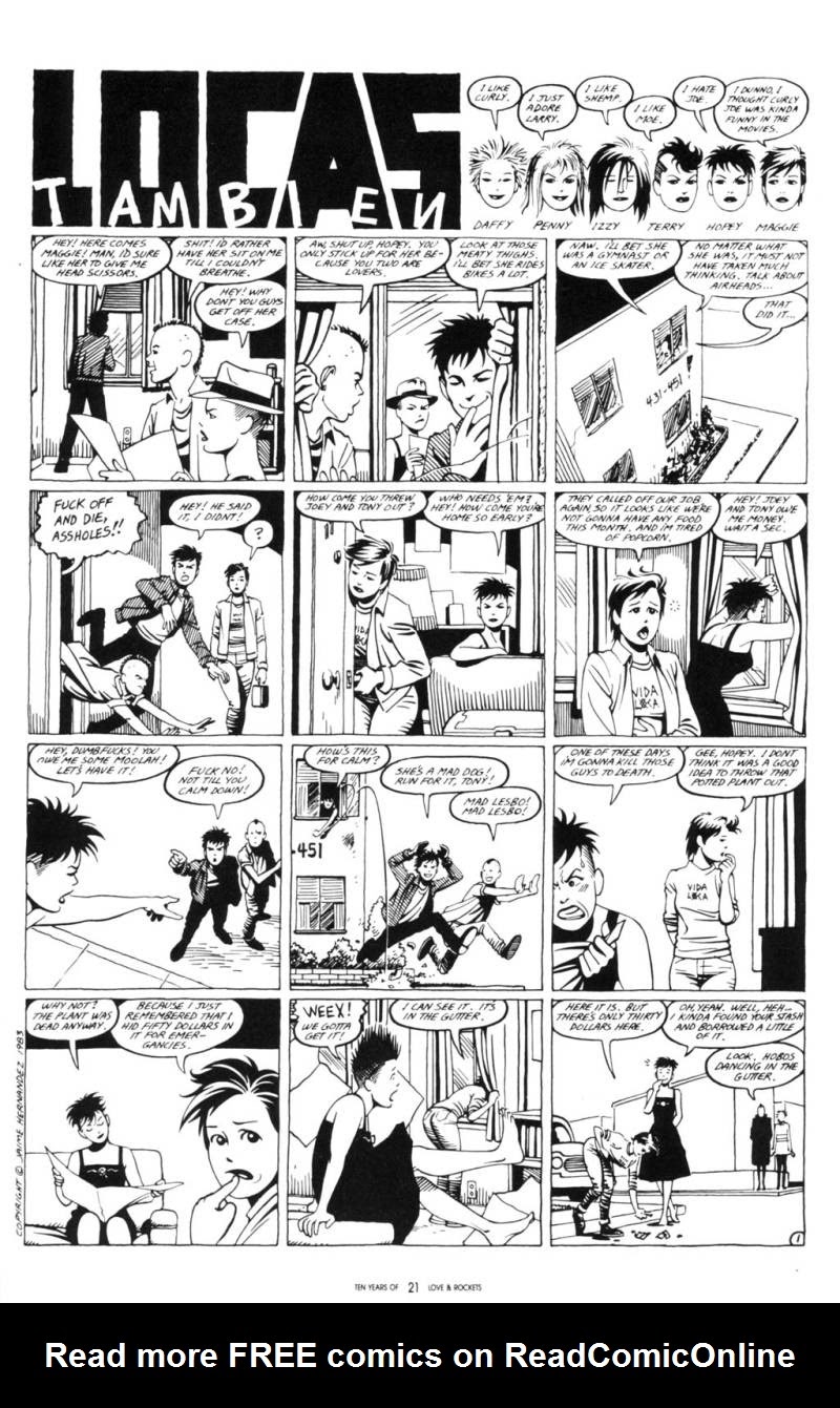 Read online Ten Years of Love and Rockets comic -  Issue # Full - 19