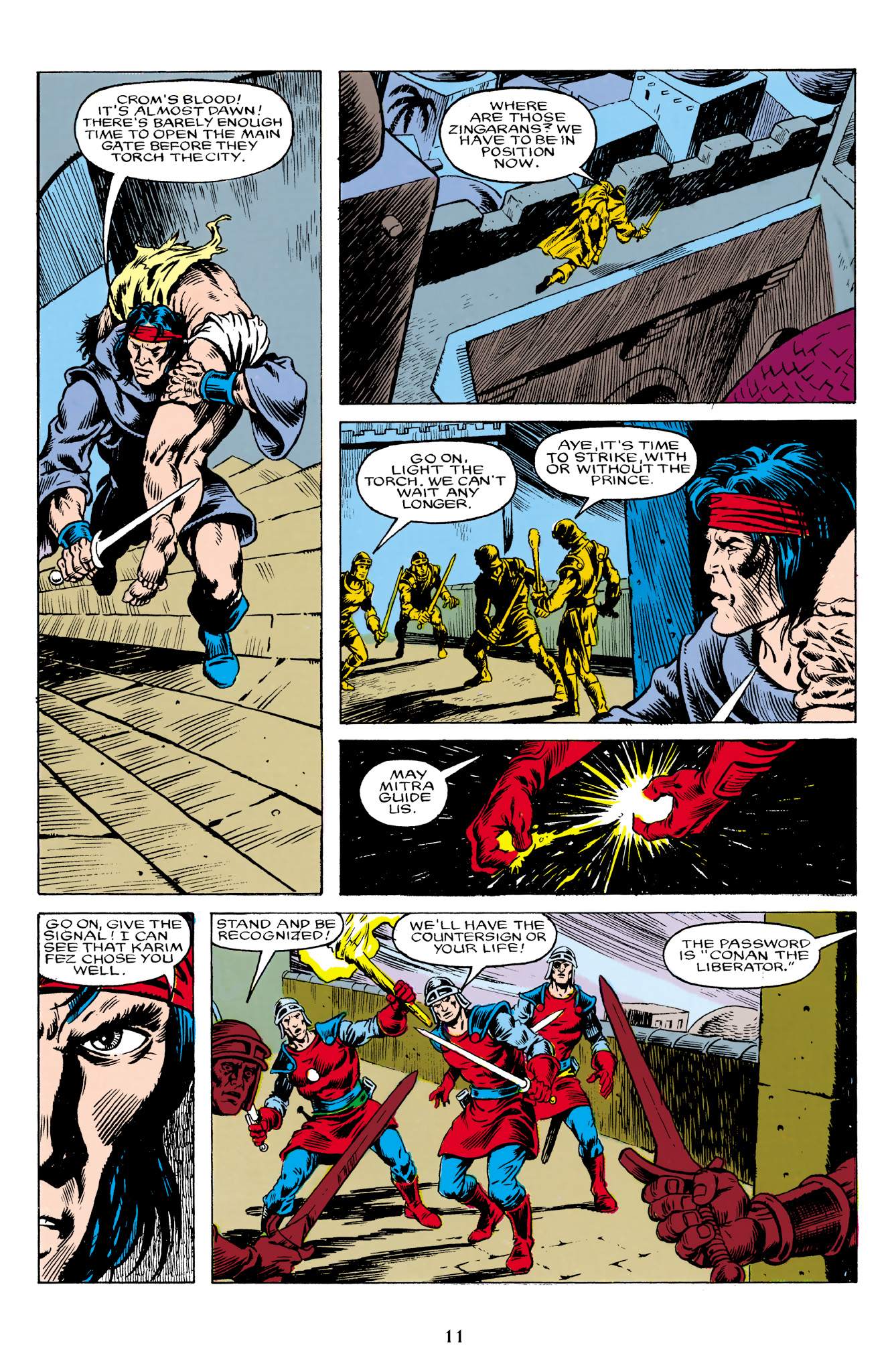 Read online The Chronicles of King Conan comic -  Issue # TPB 9 (Part 1) - 12