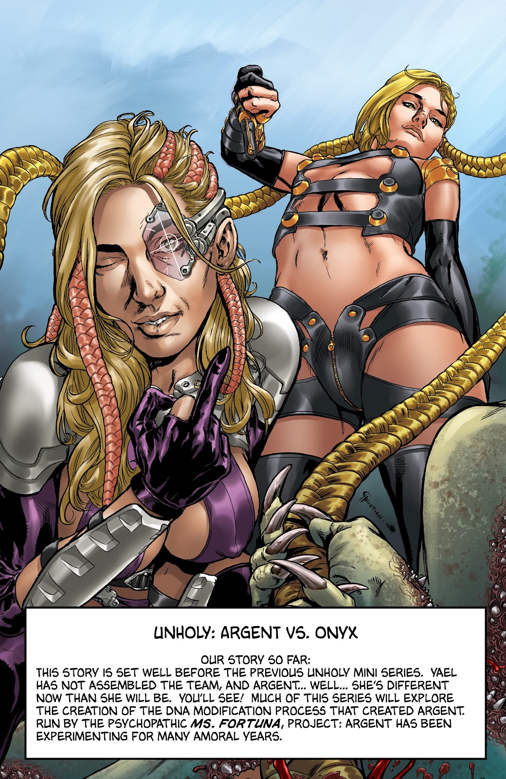 Unholy: Argent vs Onyx issue 0 - Page 4