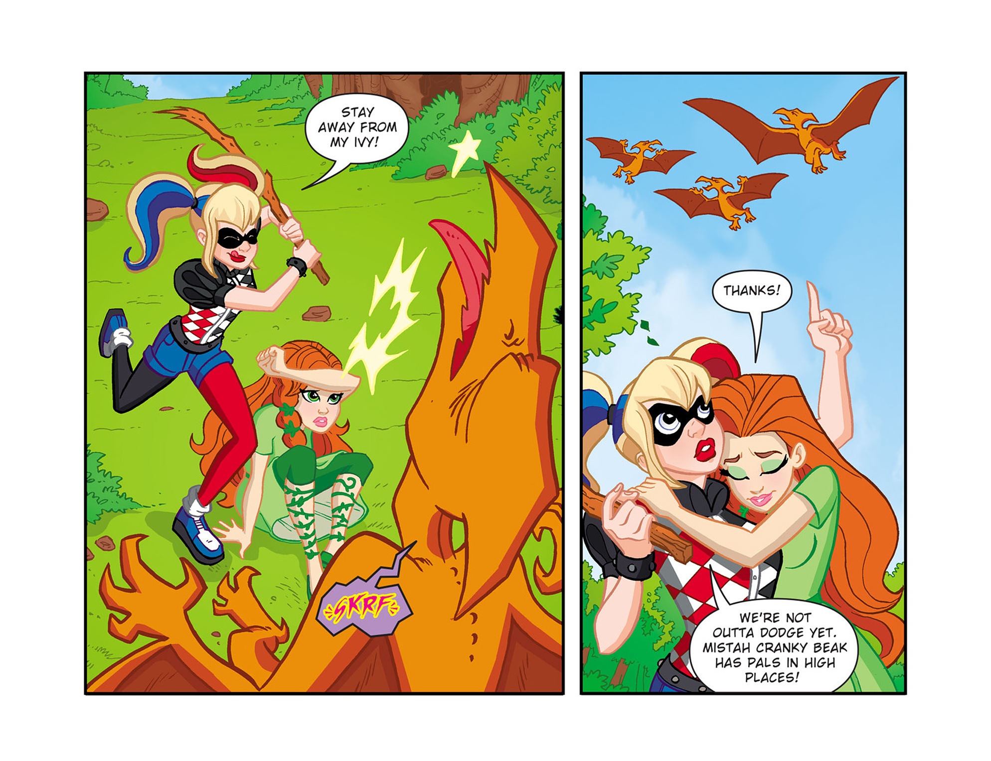 Read online DC Super Hero Girls: Past Times at Super Hero High comic -  Issue #4 - 6
