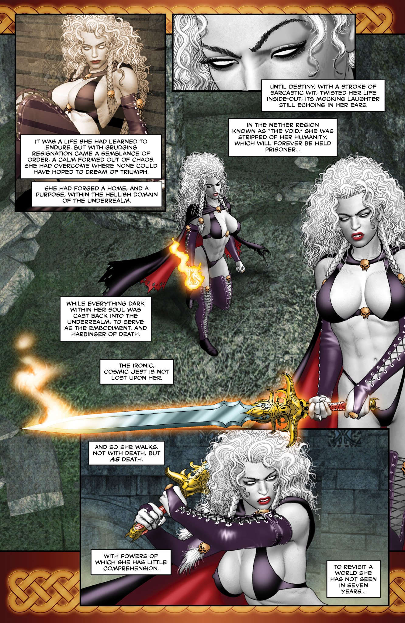 Read online Lady Death: Apocalypse comic -  Issue #1 - 22