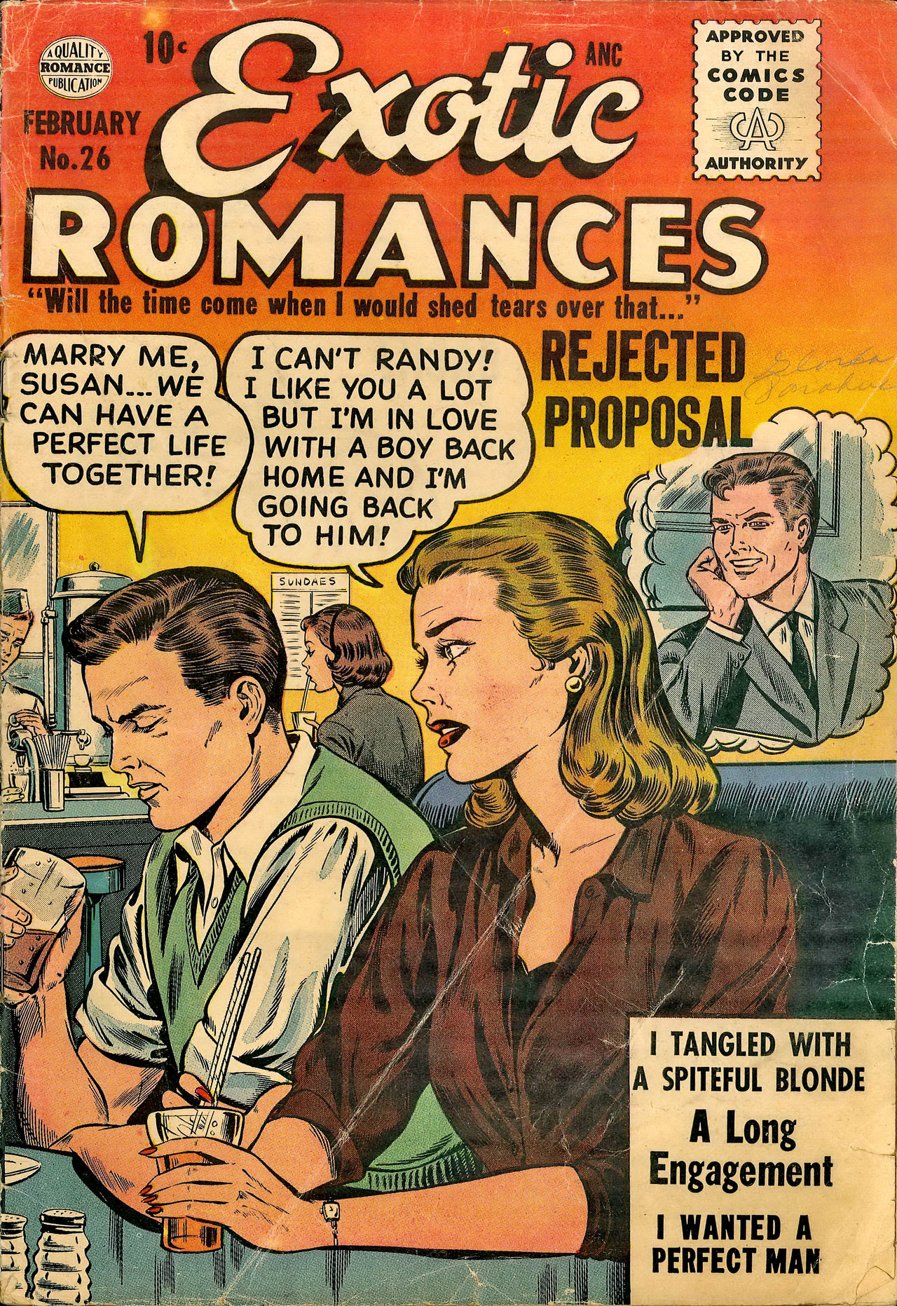 Read online Exotic Romances comic -  Issue #26 - 1