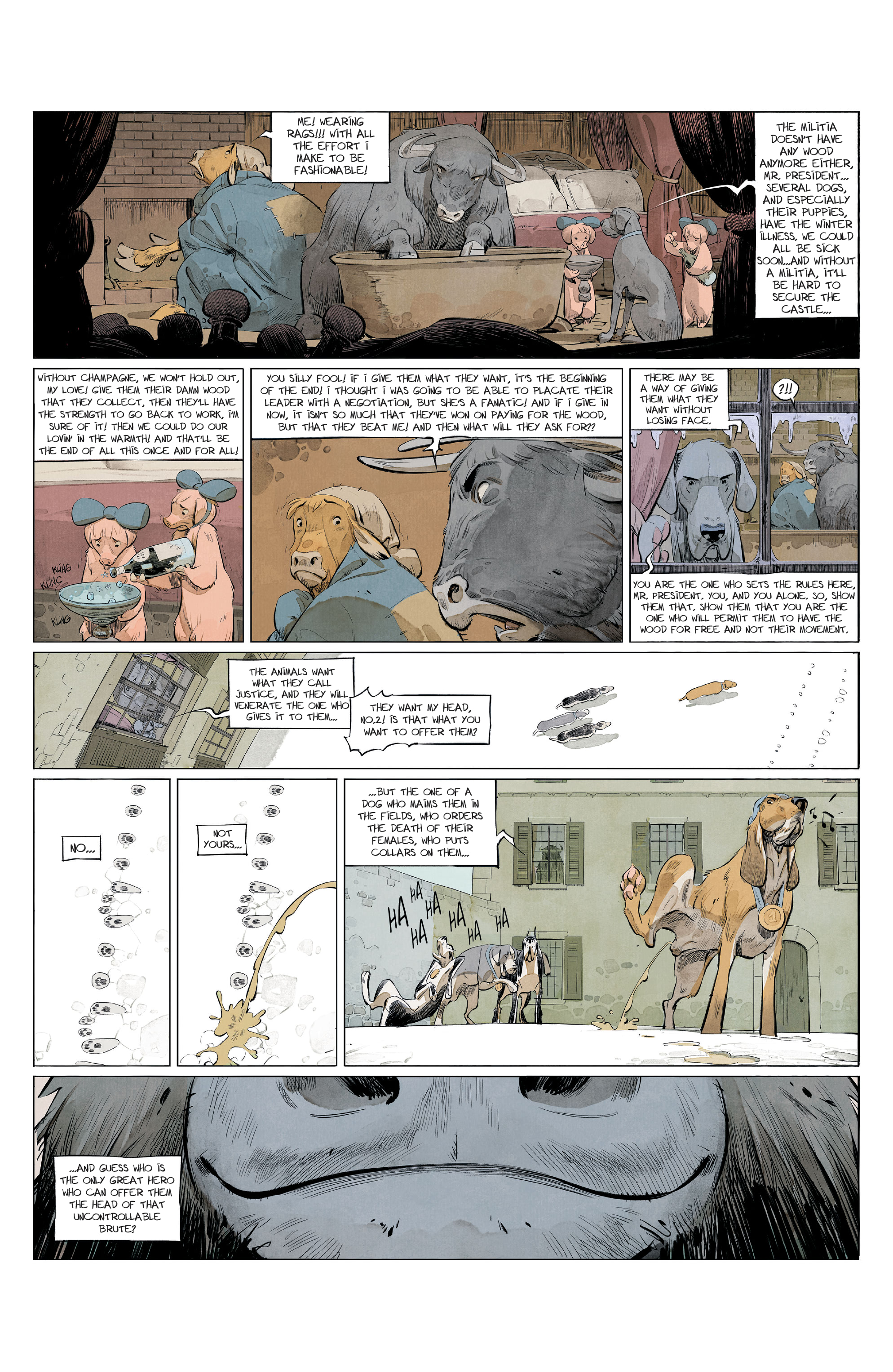 Read online Animal Castle comic -  Issue #5 - 23