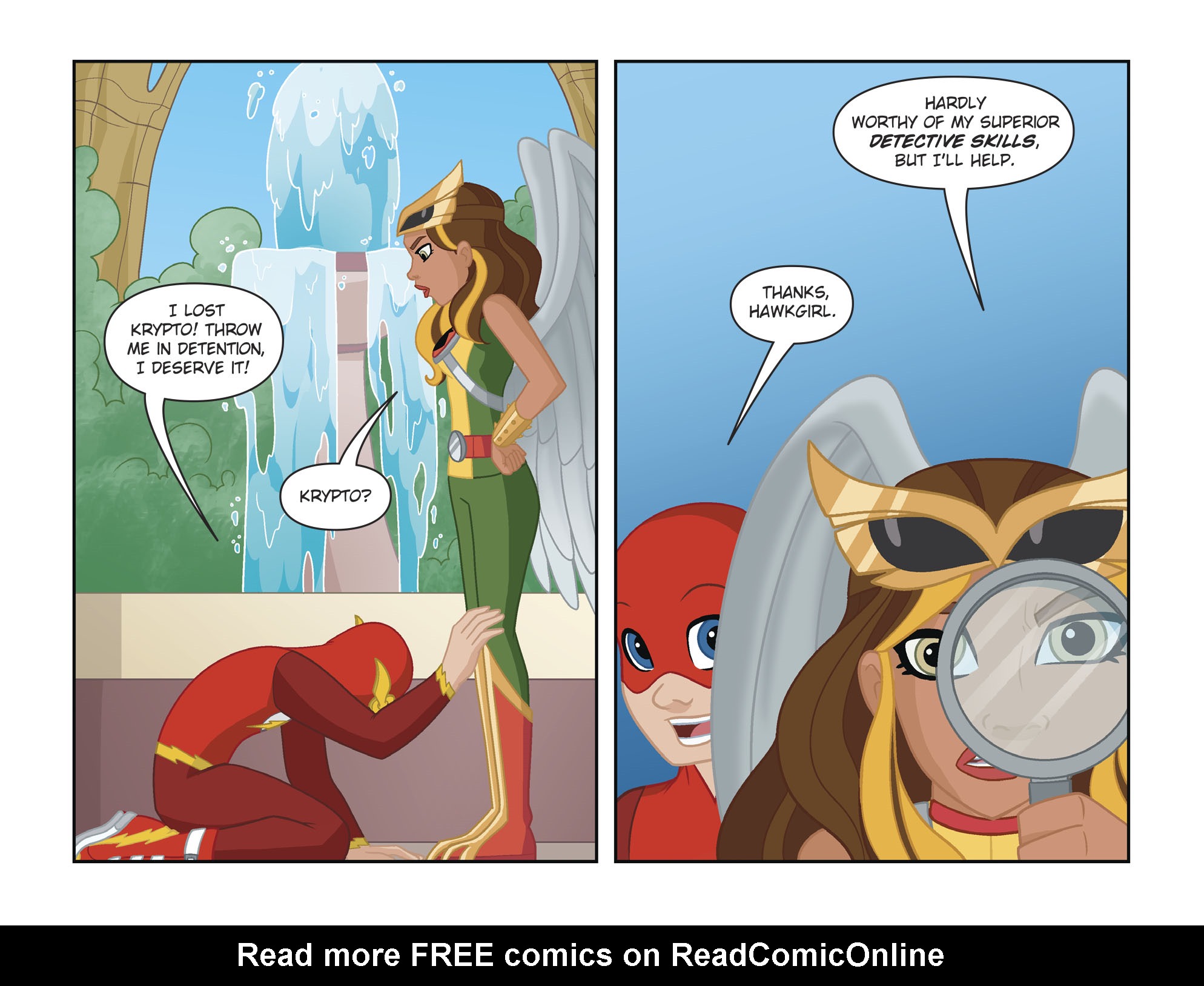 Read online DC Super Hero Girls: Spaced Out comic -  Issue #5 - 21