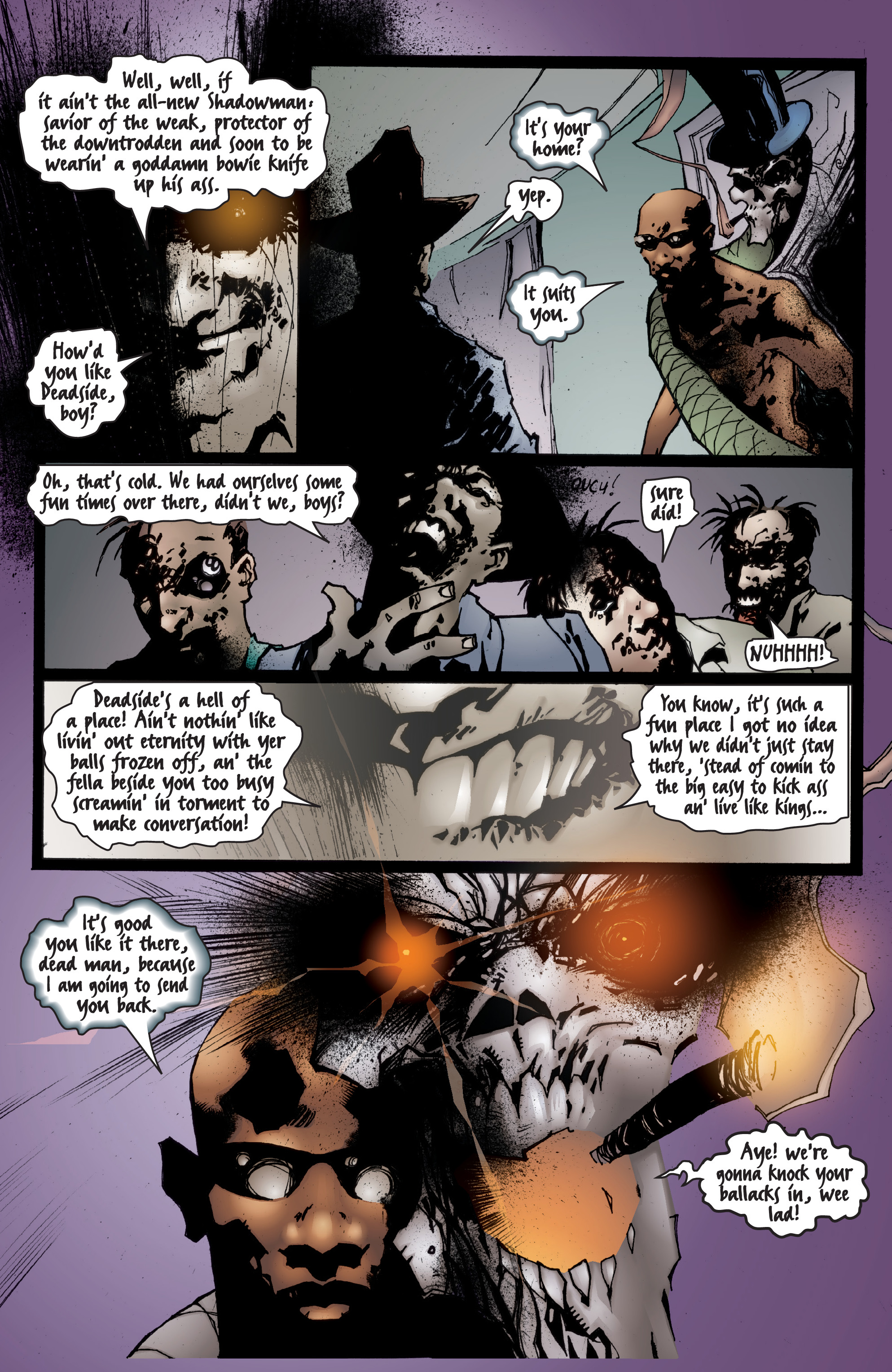 Read online Shadowman by Garth Ennis & Ashley Wood comic -  Issue # TPB - 77