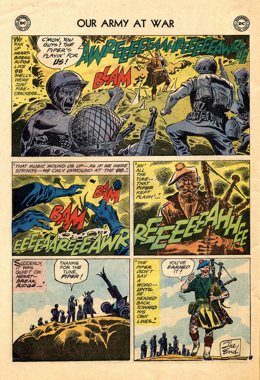 Read online Our Army at War (1952) comic -  Issue #91 - 32