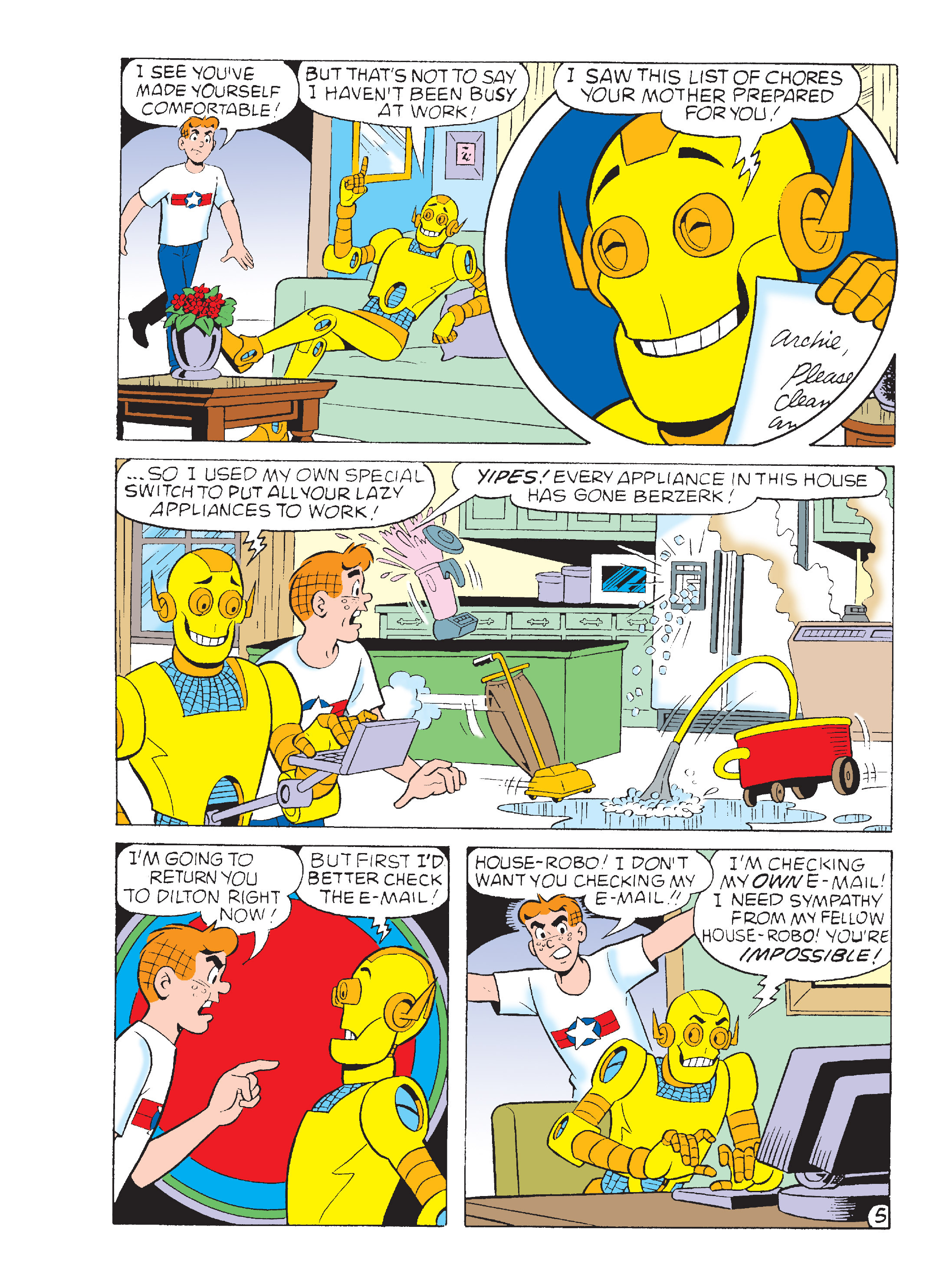 Read online Archie's Funhouse Double Digest comic -  Issue #15 - 271
