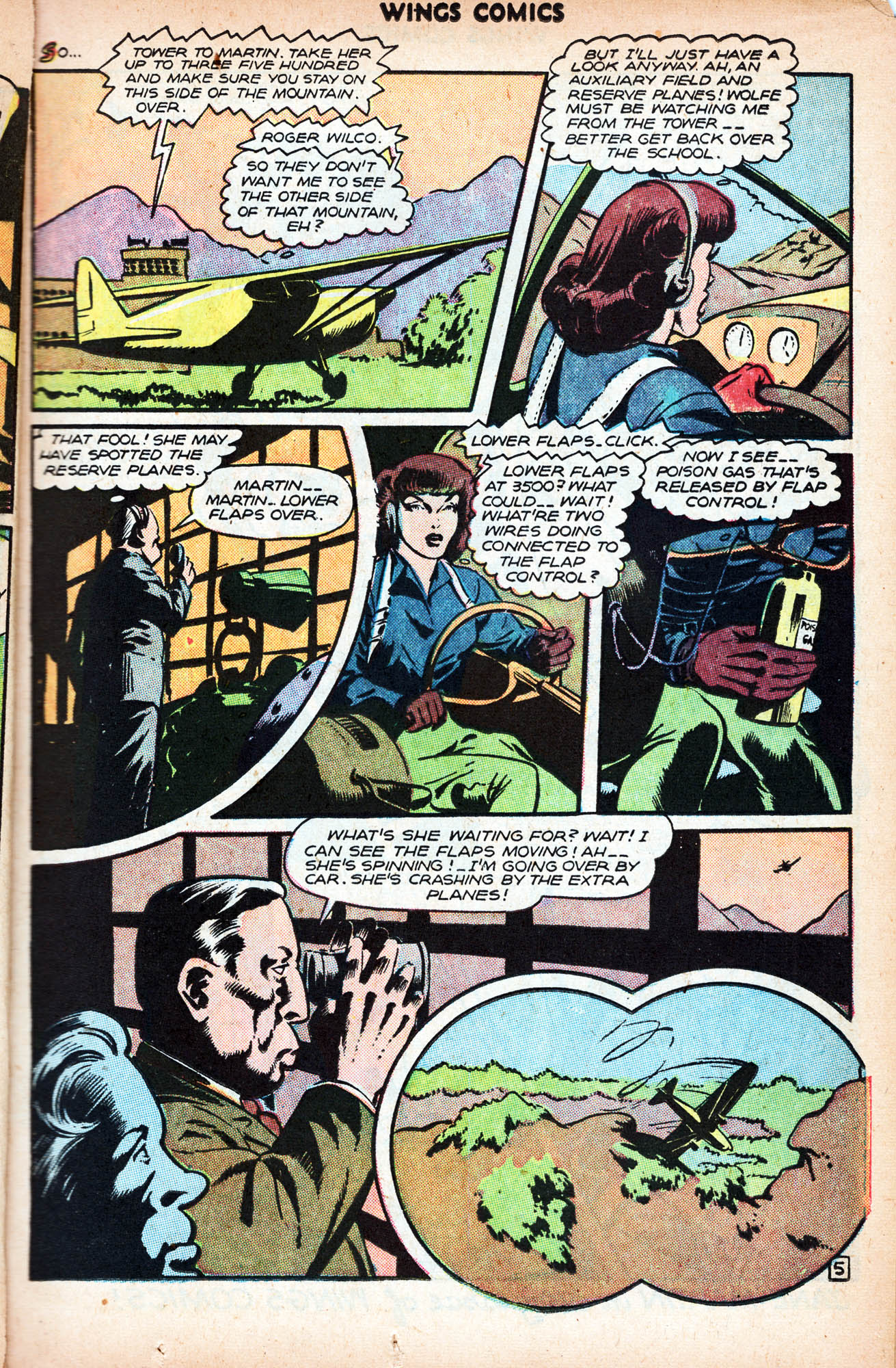 Read online Wings Comics comic -  Issue #80 - 17