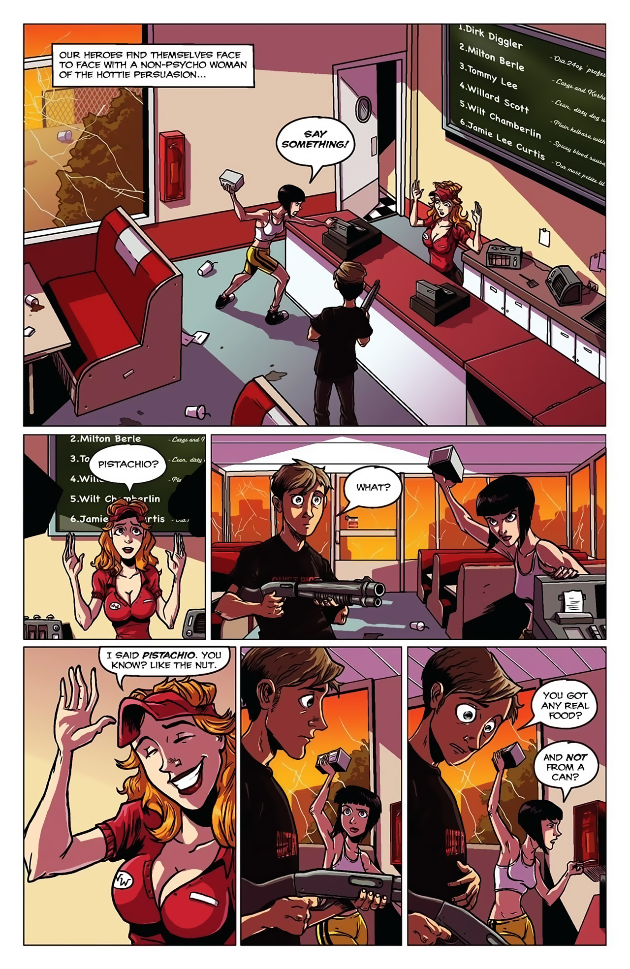 Read online Alpha Girl comic -  Issue #4 - 4