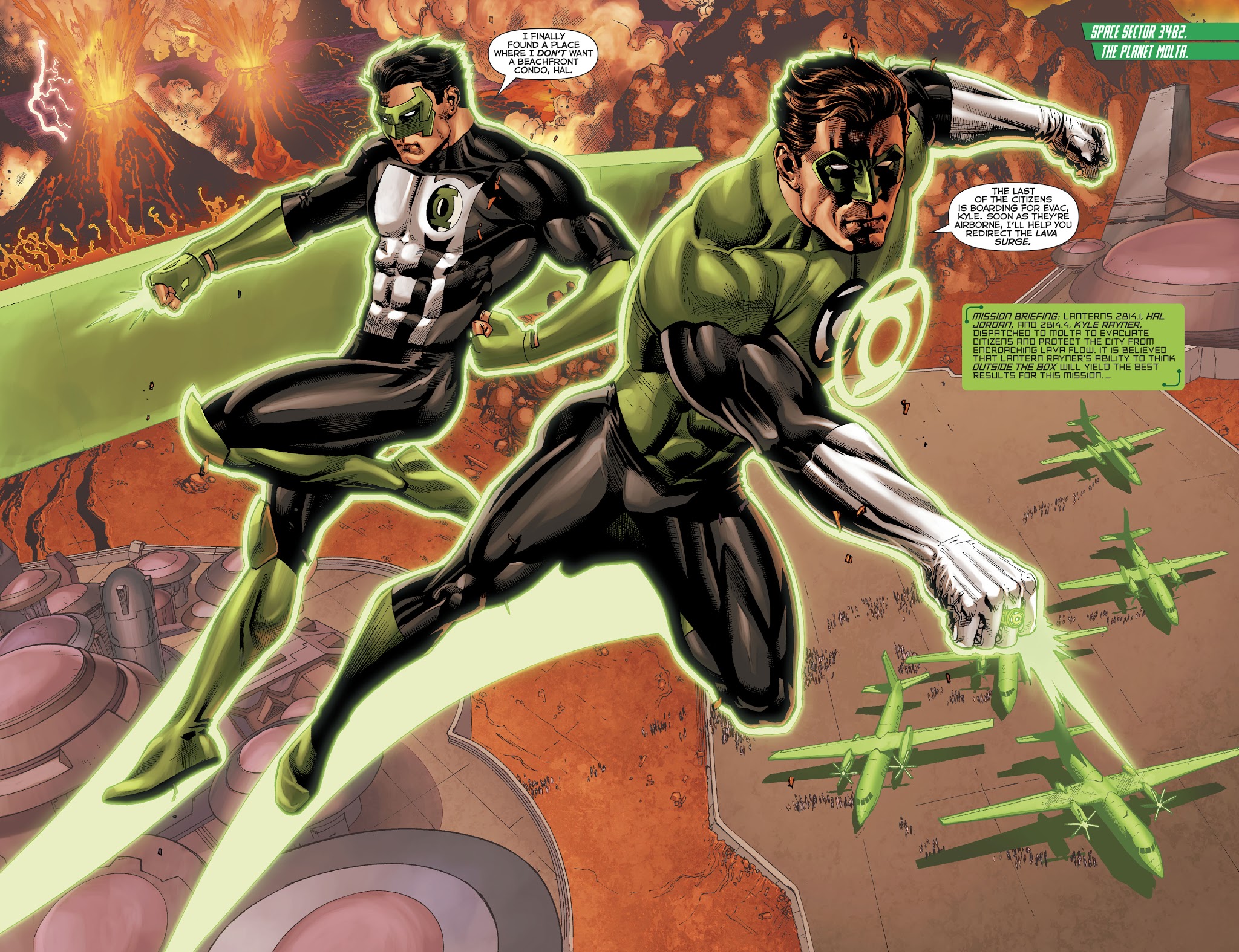 Read online Hal Jordan And The Green Lantern Corps comic -  Issue #33 - 11