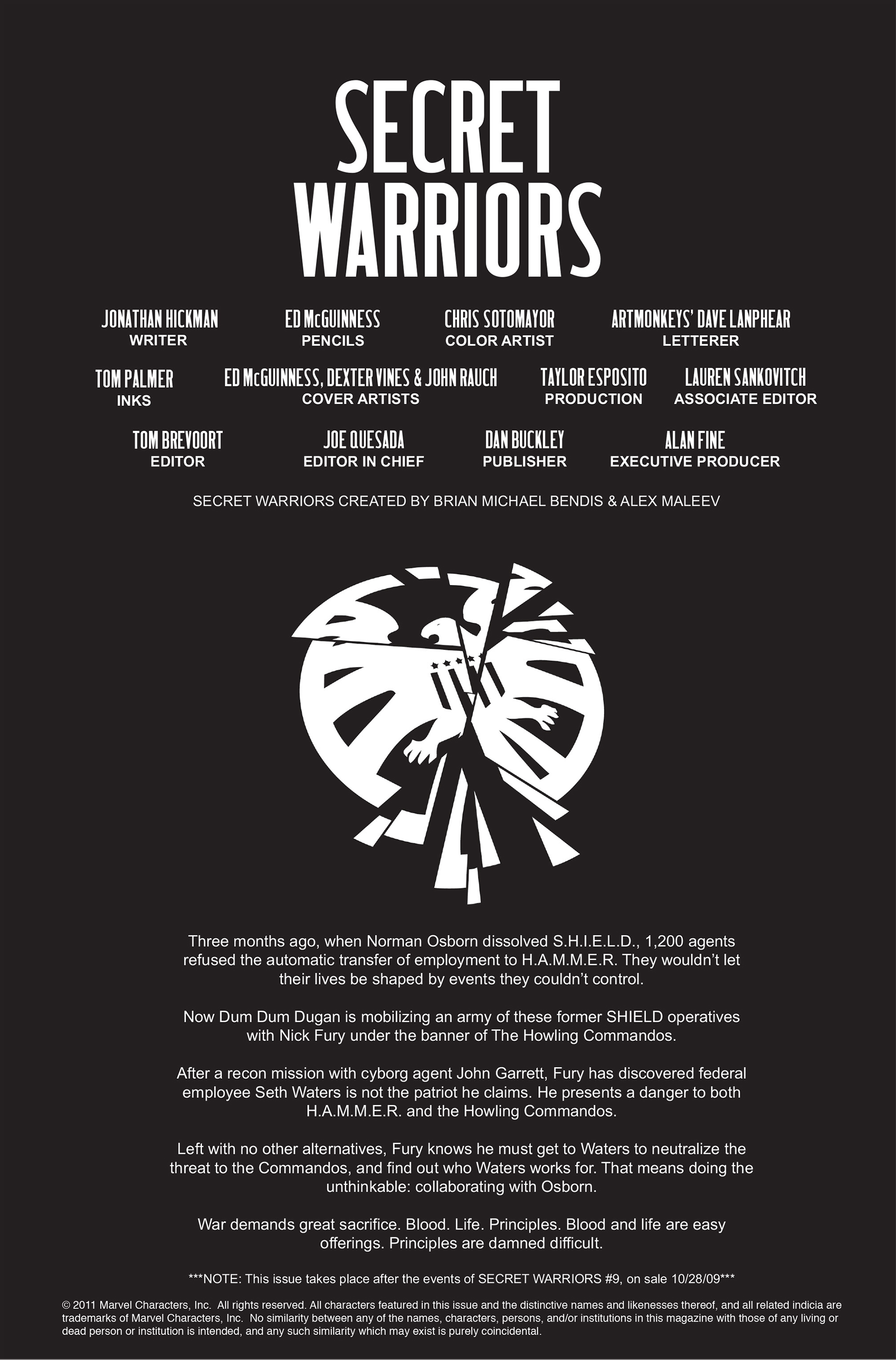 Read online Dark Reign: The List - Secret Warriors comic -  Issue # Full - 2