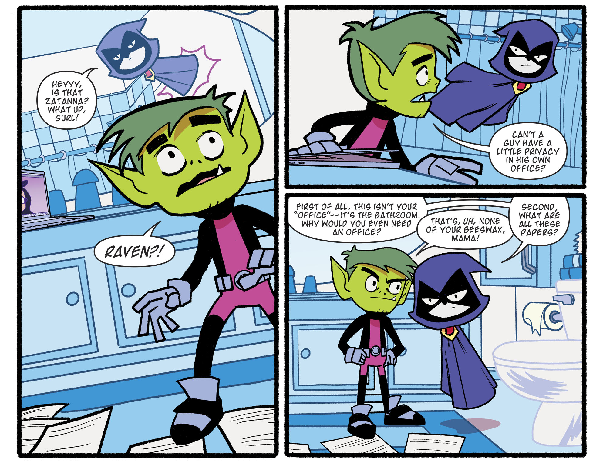 Read online Teen Titans Go! (2013) comic -  Issue #70 - 12