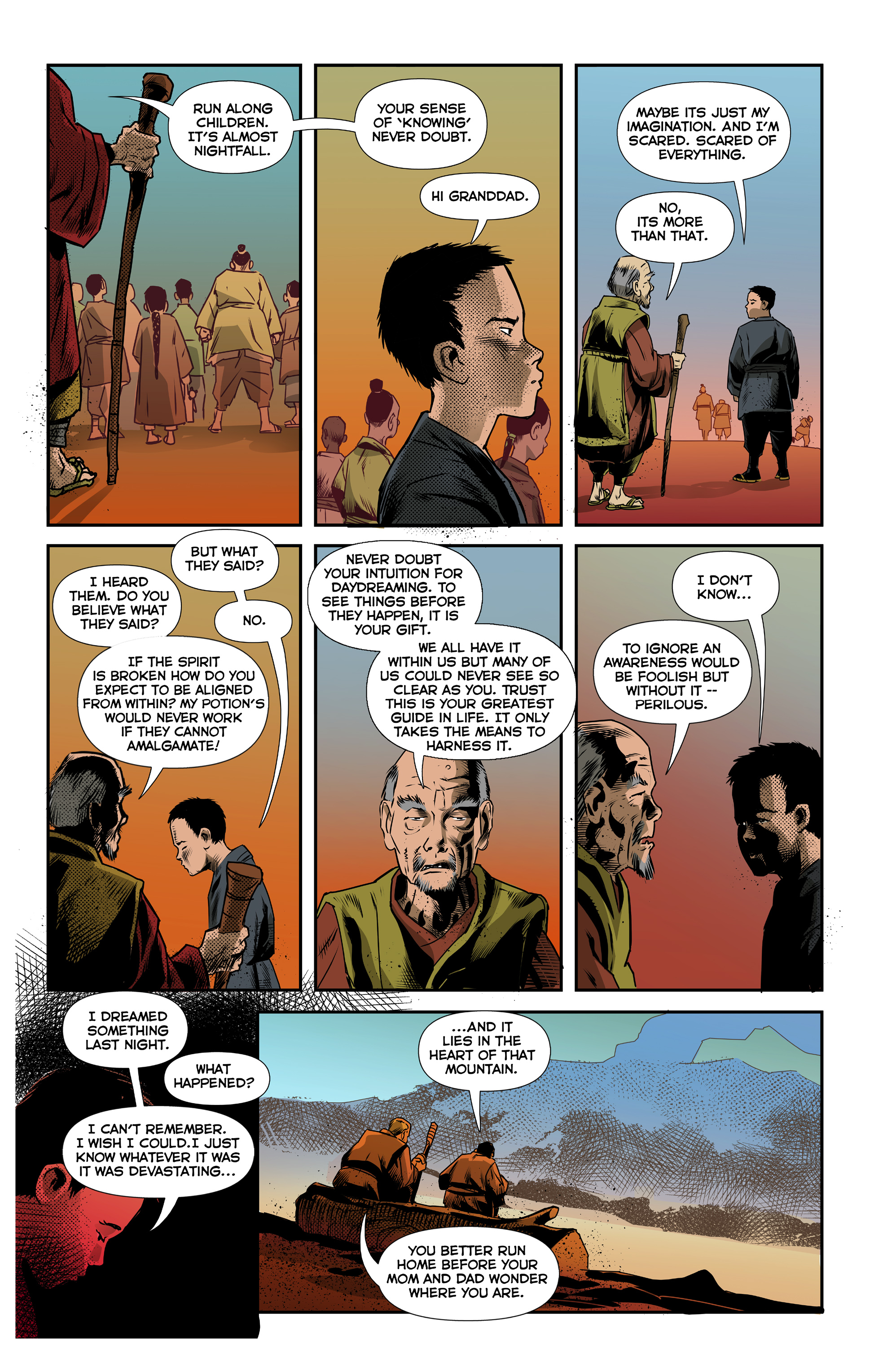 Read online The Boy Who Conquered a Mountain comic -  Issue # TPB - 14