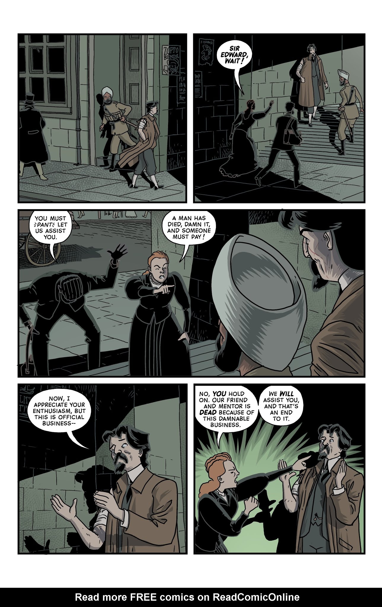 Read online Witchfinder: The Gates of Heaven comic -  Issue #4 - 12