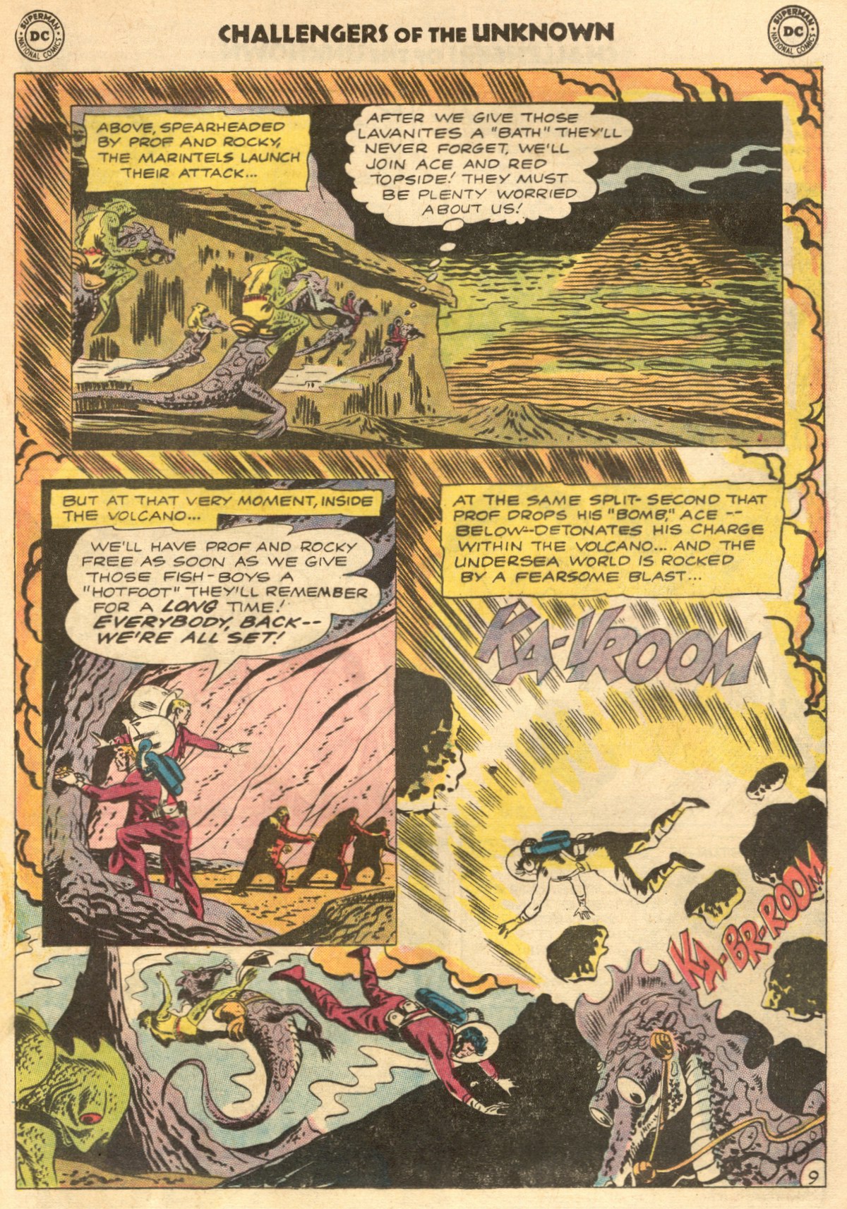 Read online Challengers of the Unknown (1958) comic -  Issue #29 - 29