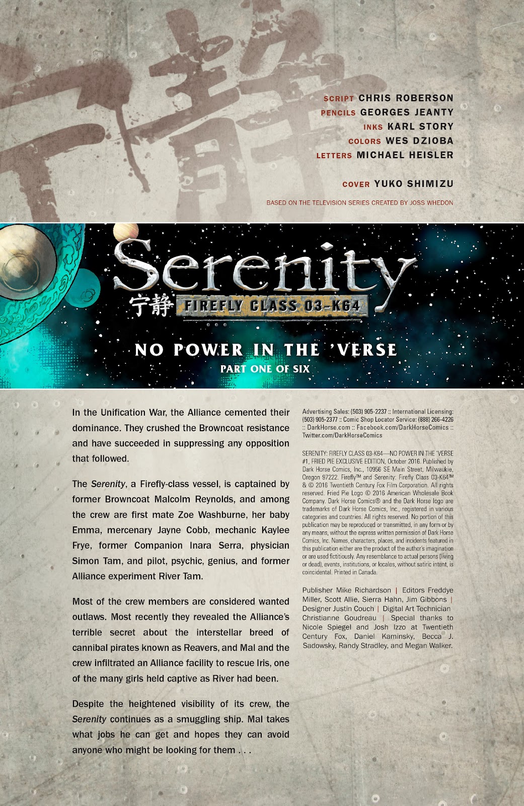 Serenity: Firefly Class 03-K64 – No Power in the 'Verse issue 1 - Page 10