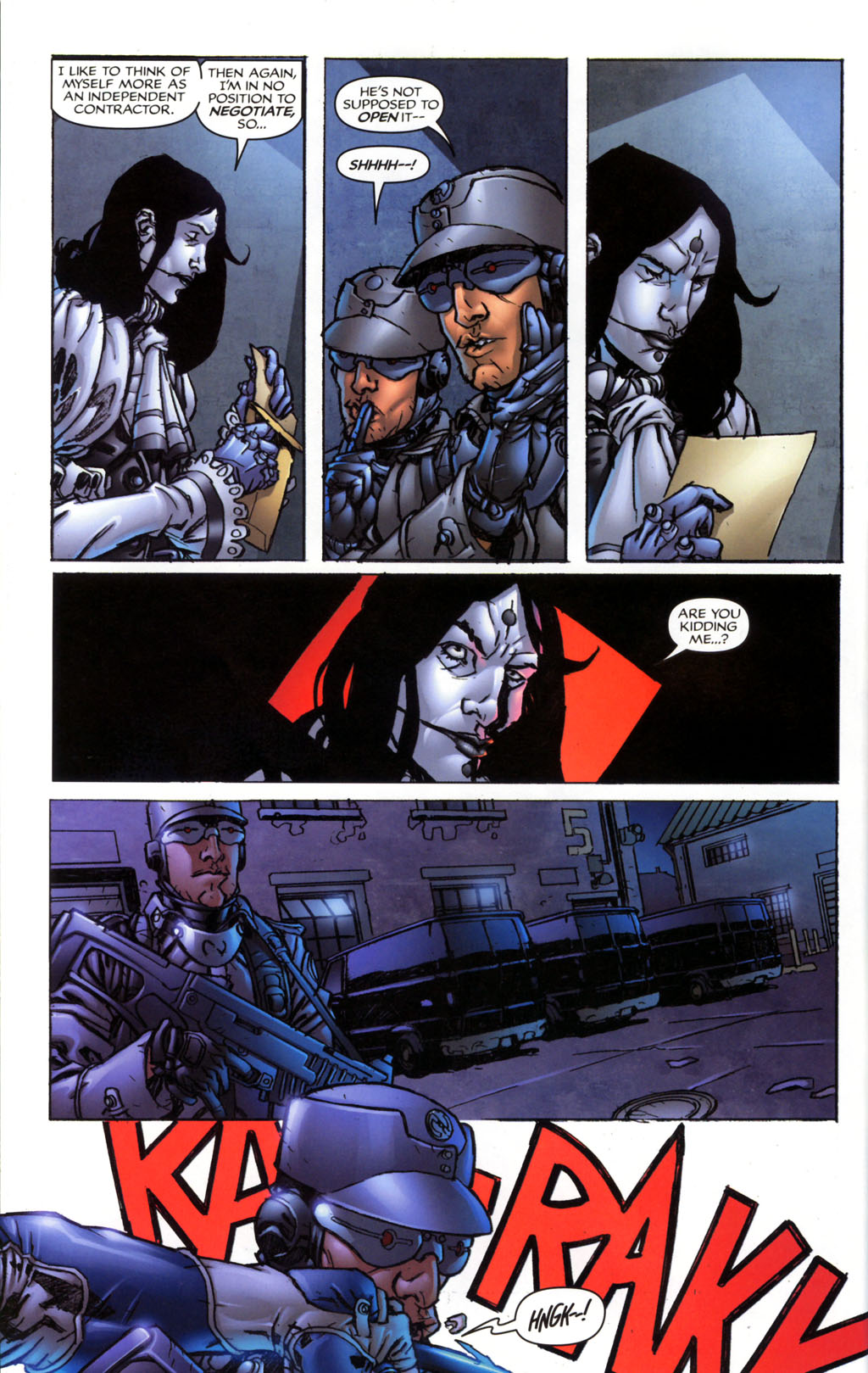 Read online Infantry comic -  Issue #1 - 7