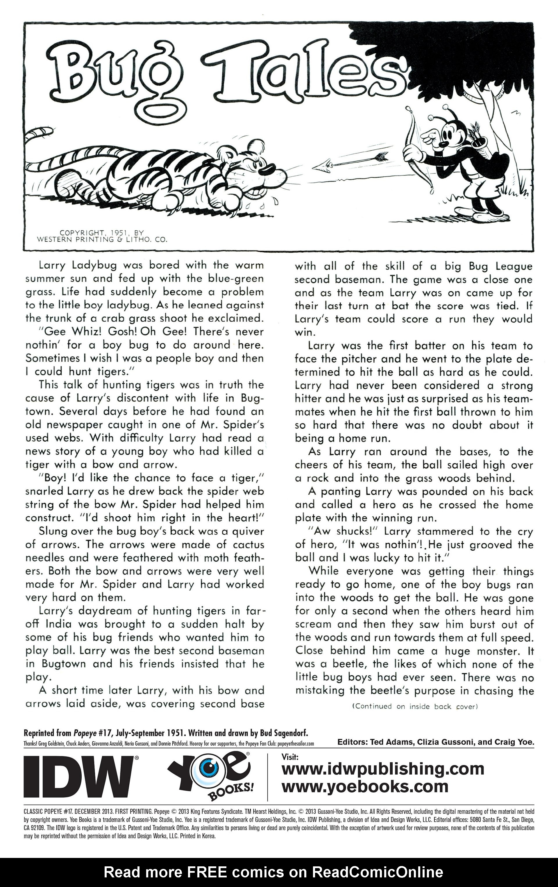 Read online Classic Popeye comic -  Issue #17 - 3