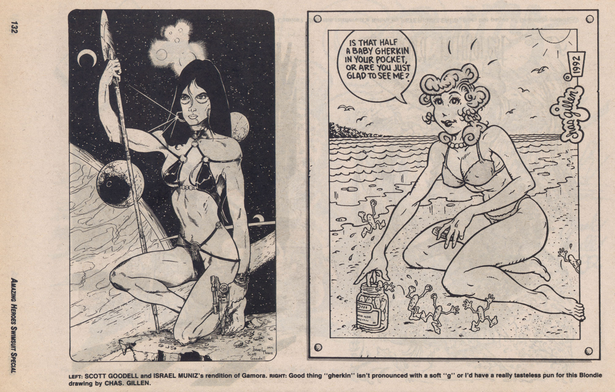 Read online Amazing Heroes Swimsuit Special comic -  Issue # TPB 3 - 131