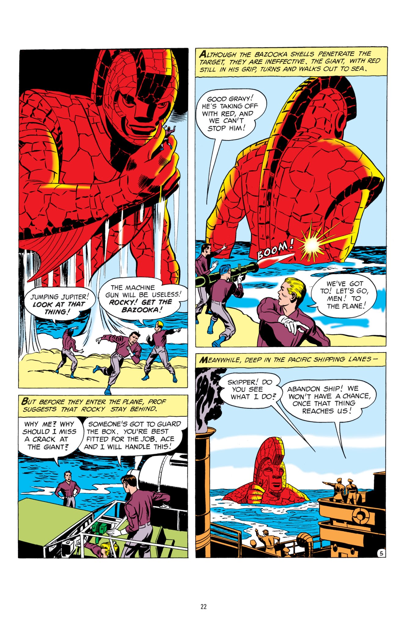 Read online Challengers of the Unknown by Jack Kirby comic -  Issue # TPB (Part 1) - 22