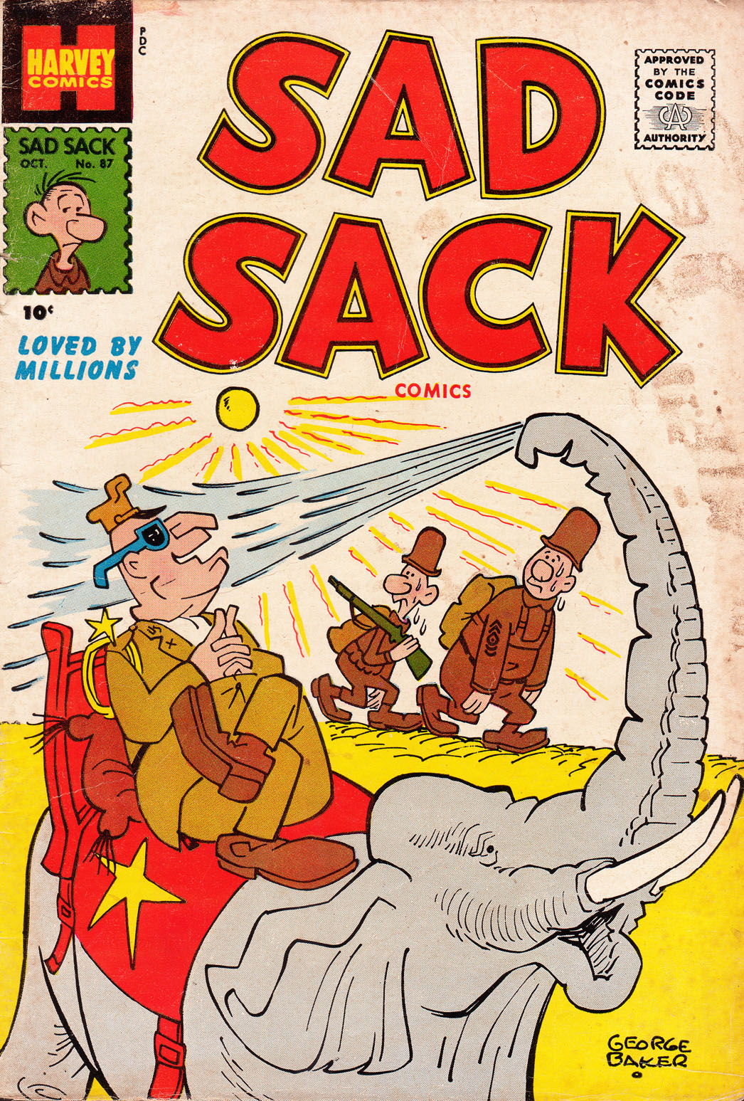 Read online Sad Sack comic -  Issue #87 - 1
