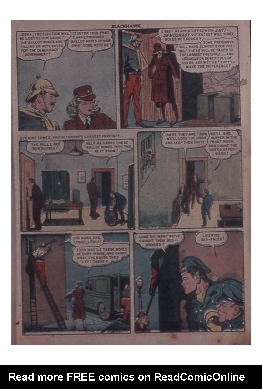 Read online Blackhawk (1957) comic -  Issue #31 - 7
