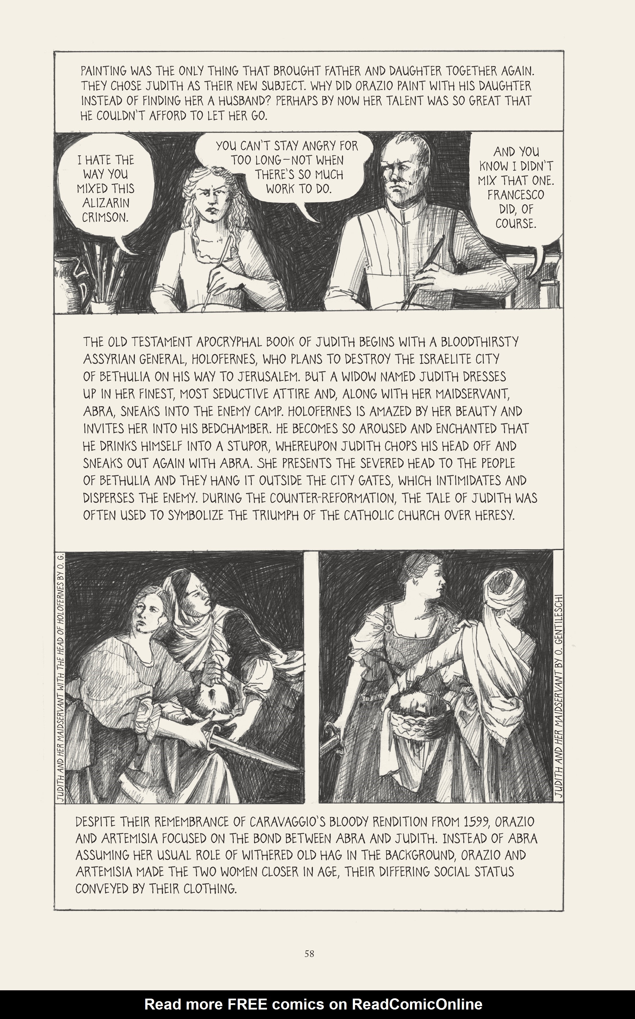 Read online I Know What I Am: The Life and Times of Artemisia Gentileschi comic -  Issue # TPB (Part 1) - 67