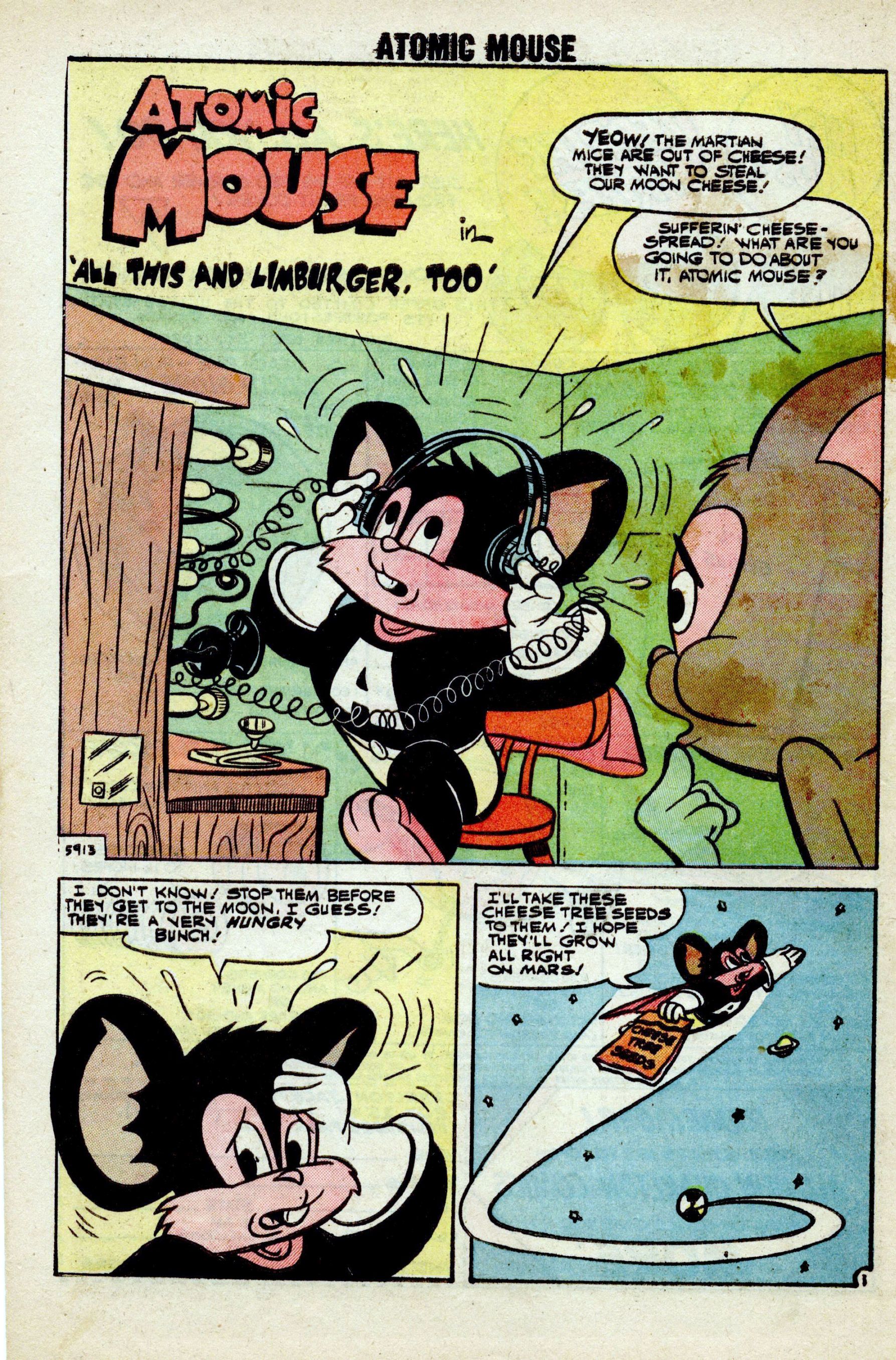 Read online Atomic Mouse comic -  Issue #34 - 28